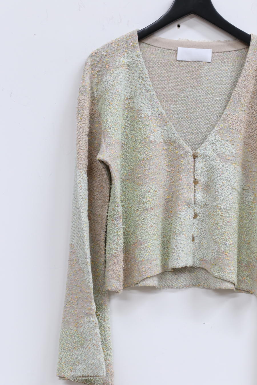 mame kurogouchi colorful fog knit cardigan MM22SS KN013 - Image 9