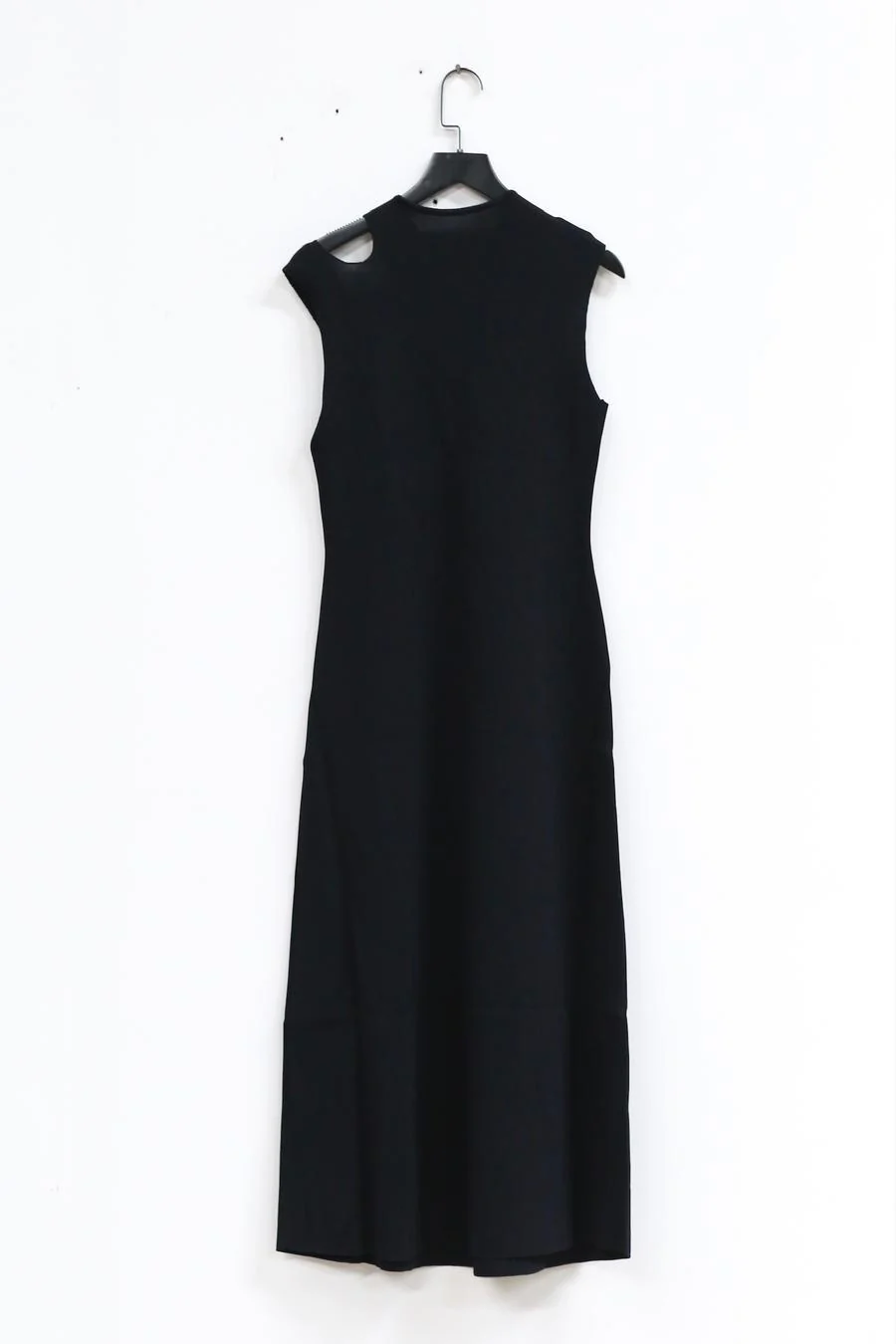 mame kurogouchi knitted hole dress MM22SS KN051 black - Image 8