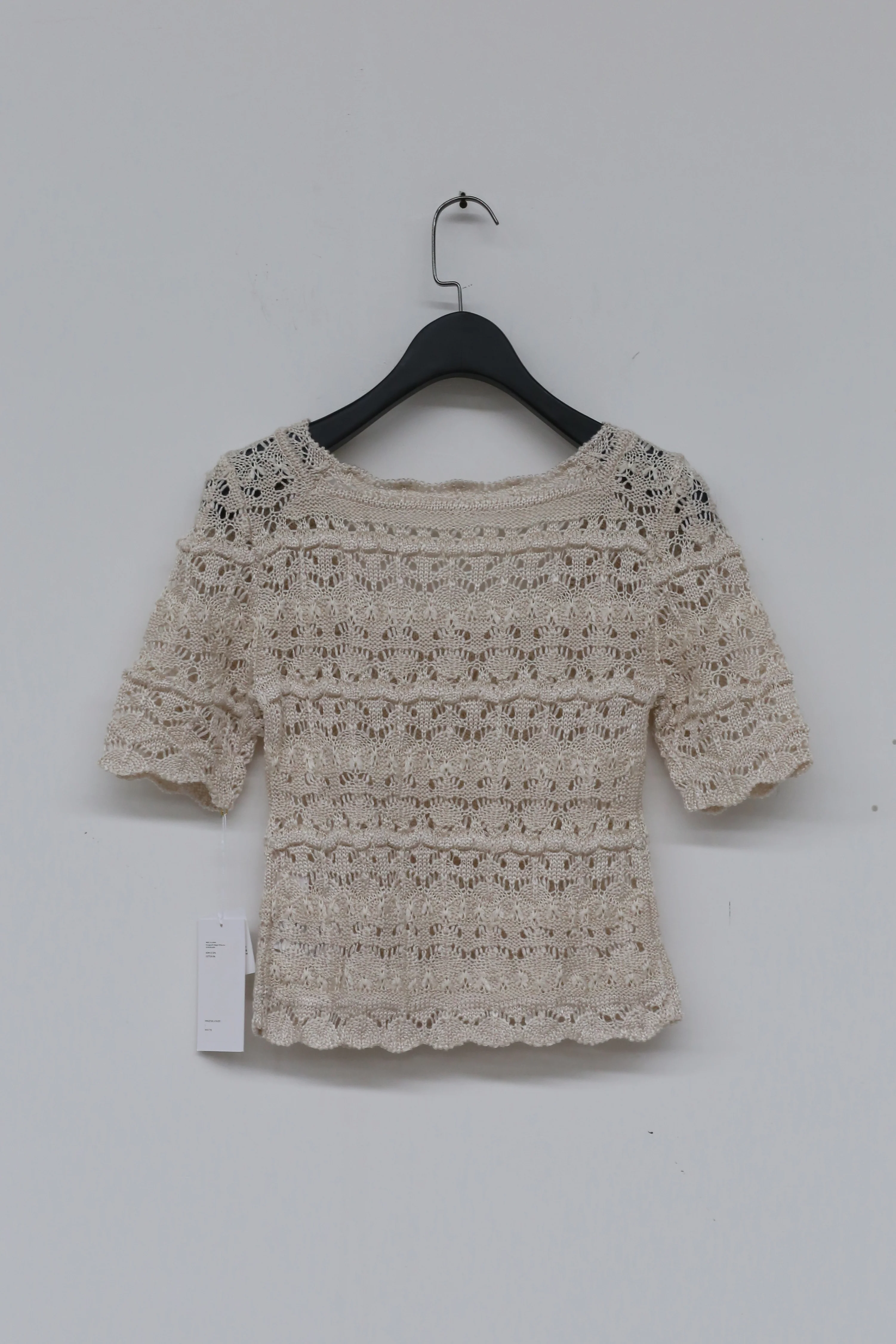 mame kurogouchi MM21SS KN051 printed watermark knitted top - Image 9