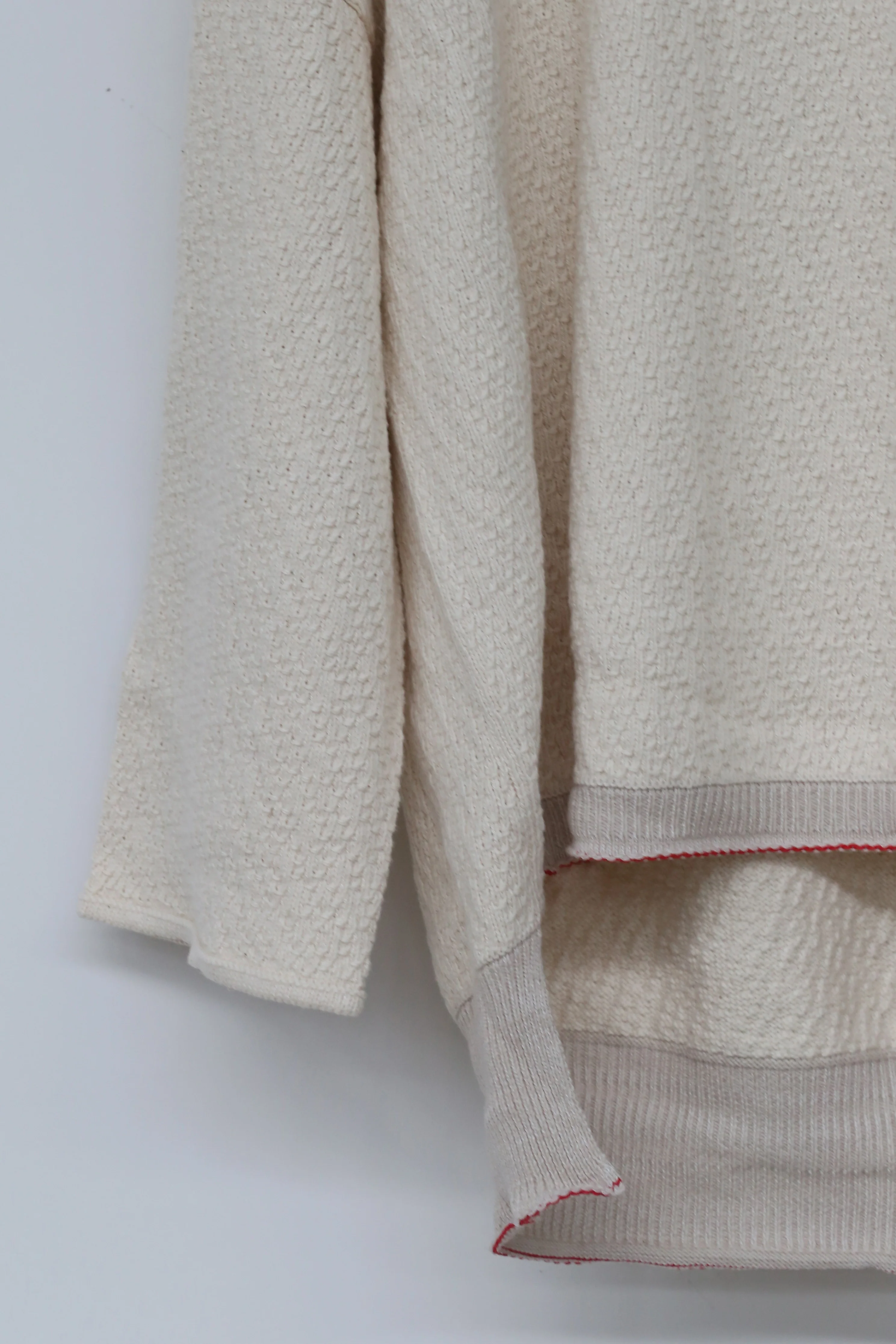 mame kurogouchi MM21SS KNO48 hooded knitted pullover - Image 7