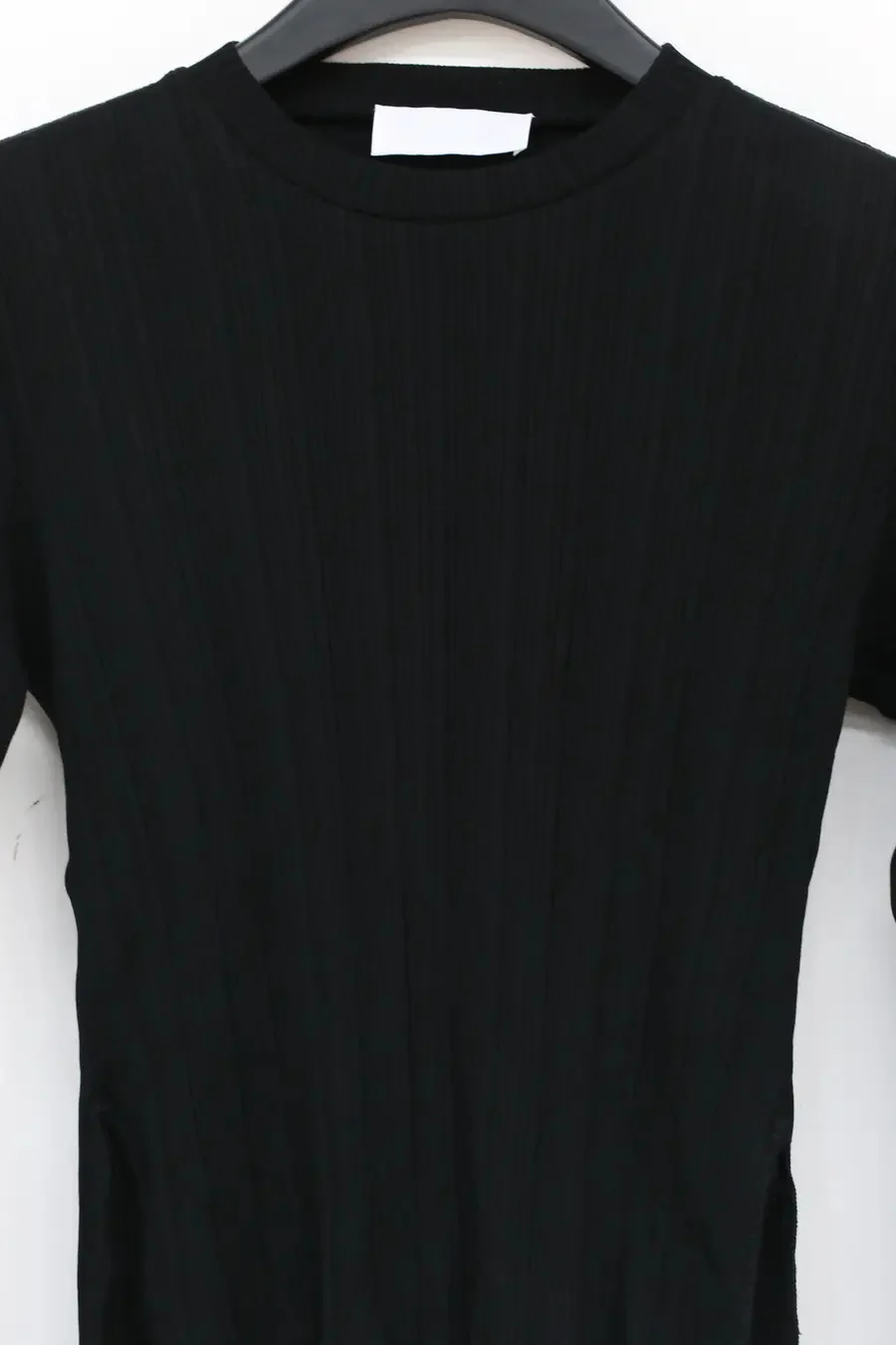 mame kurogouchi round neck ribbed knit top MM21PF-JS720 - Image 6