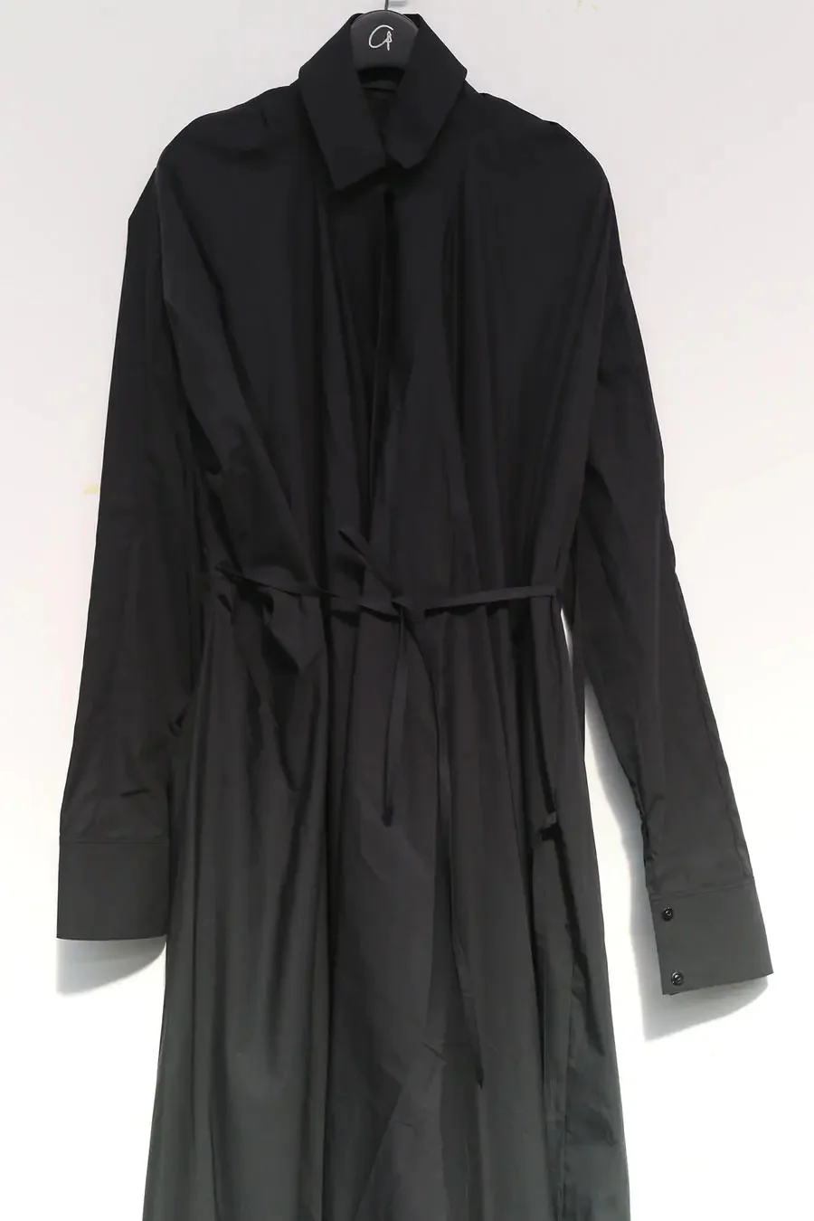 marc le bihan 2150 tie shirt dress black noir - Image 7