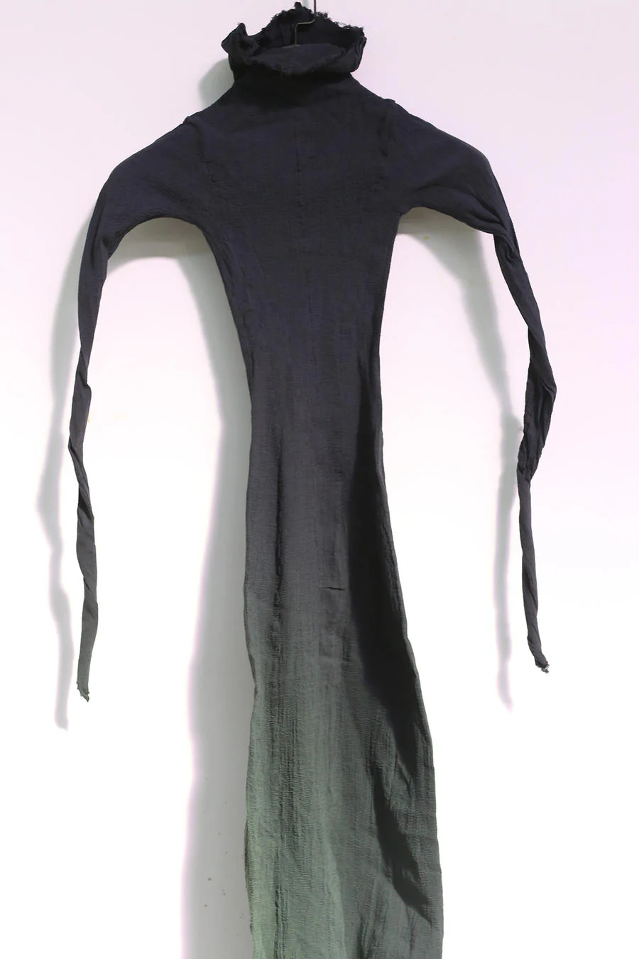 Marc Le Bihan 21915 Silk Shrinkage Stretch One-Piece Dress Collection French High-Level Handmade MLB-21915-SHENHUI Dark Gray PMLB4 - Image 10