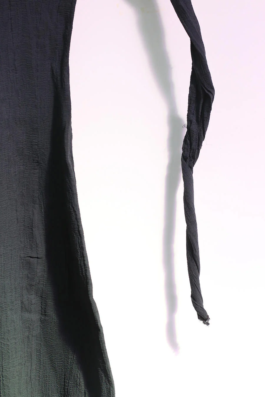 Marc Le Bihan 21915 Silk Shrinkage Stretch One-Piece Dress Collection French High-Level Handmade MLB-21915-SHENHUI Dark Gray PMLB4 - Image 11