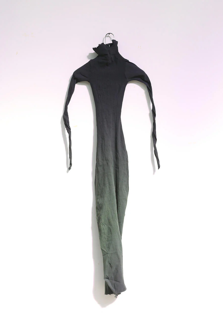 Marc Le Bihan 21915 Silk Shrinkage Stretch One-Piece Dress Collection French High-Level Handmade MLB-21915-SHENHUI Dark Gray PMLB4 - Image 8