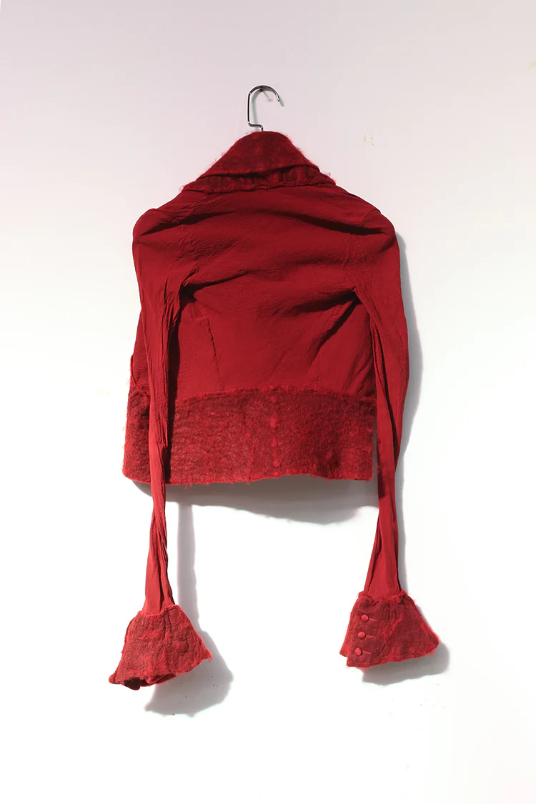 marc le bihan 22909 wool stretch panel jacket - Image 3