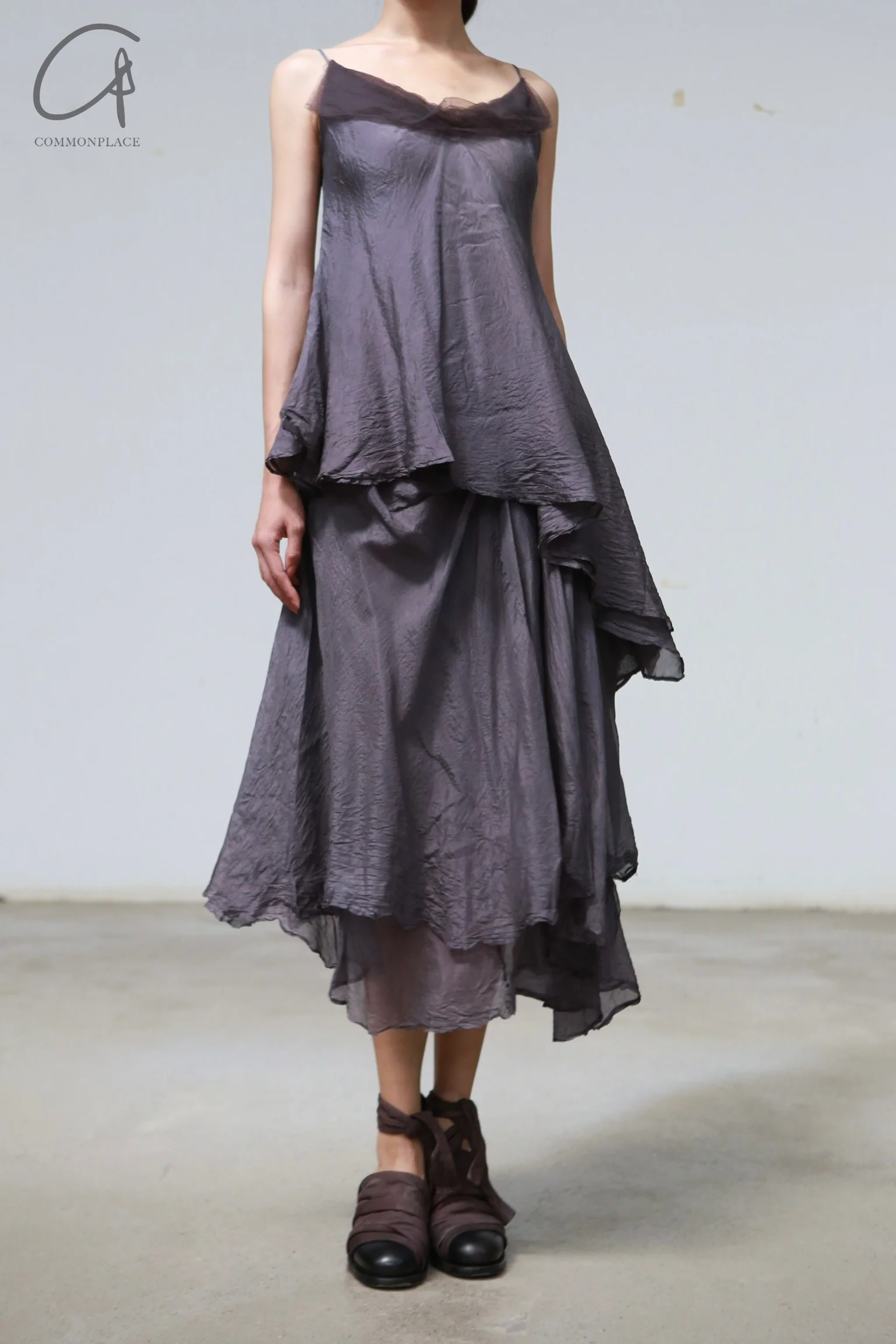 Marc Le Bihan 2500 Skirt French Handmade MLB-2500-MOKA - Image 2