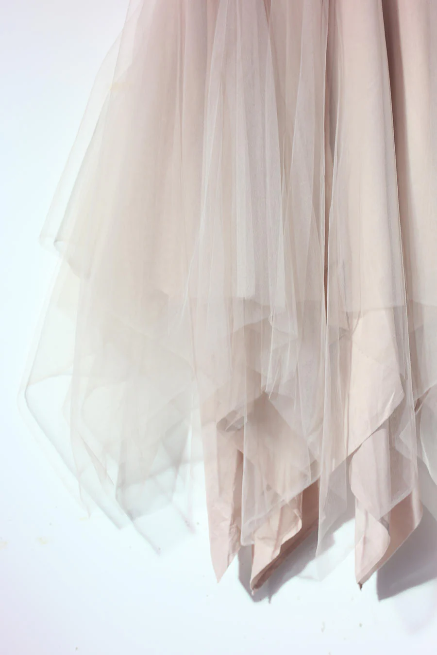 marc le bihan 2590 tulle skirt pink rose - Image 2