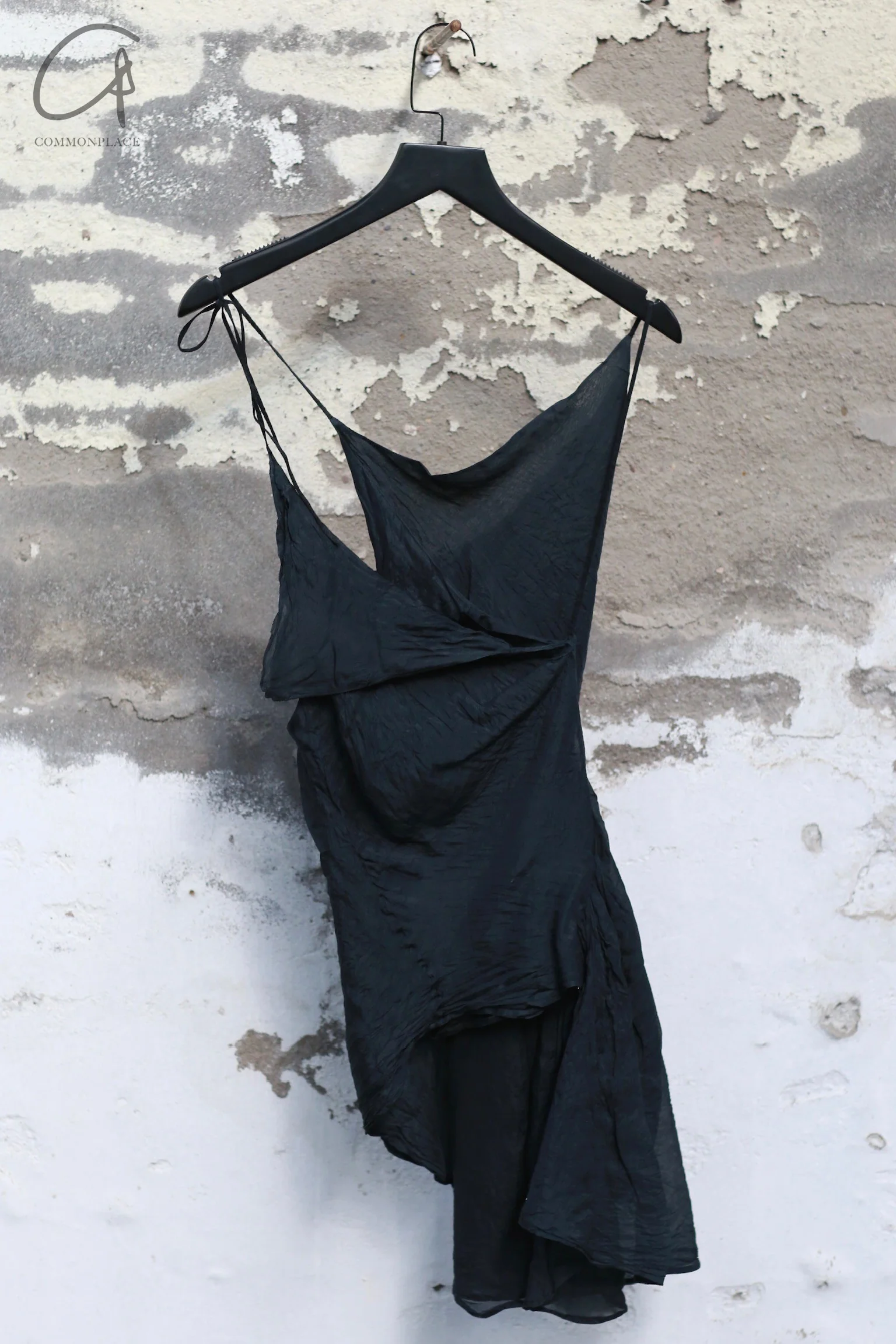 Marc le bihan 2670 asymmetric top collection, handmade in France, MLB-2670-HEI, black - Image 4