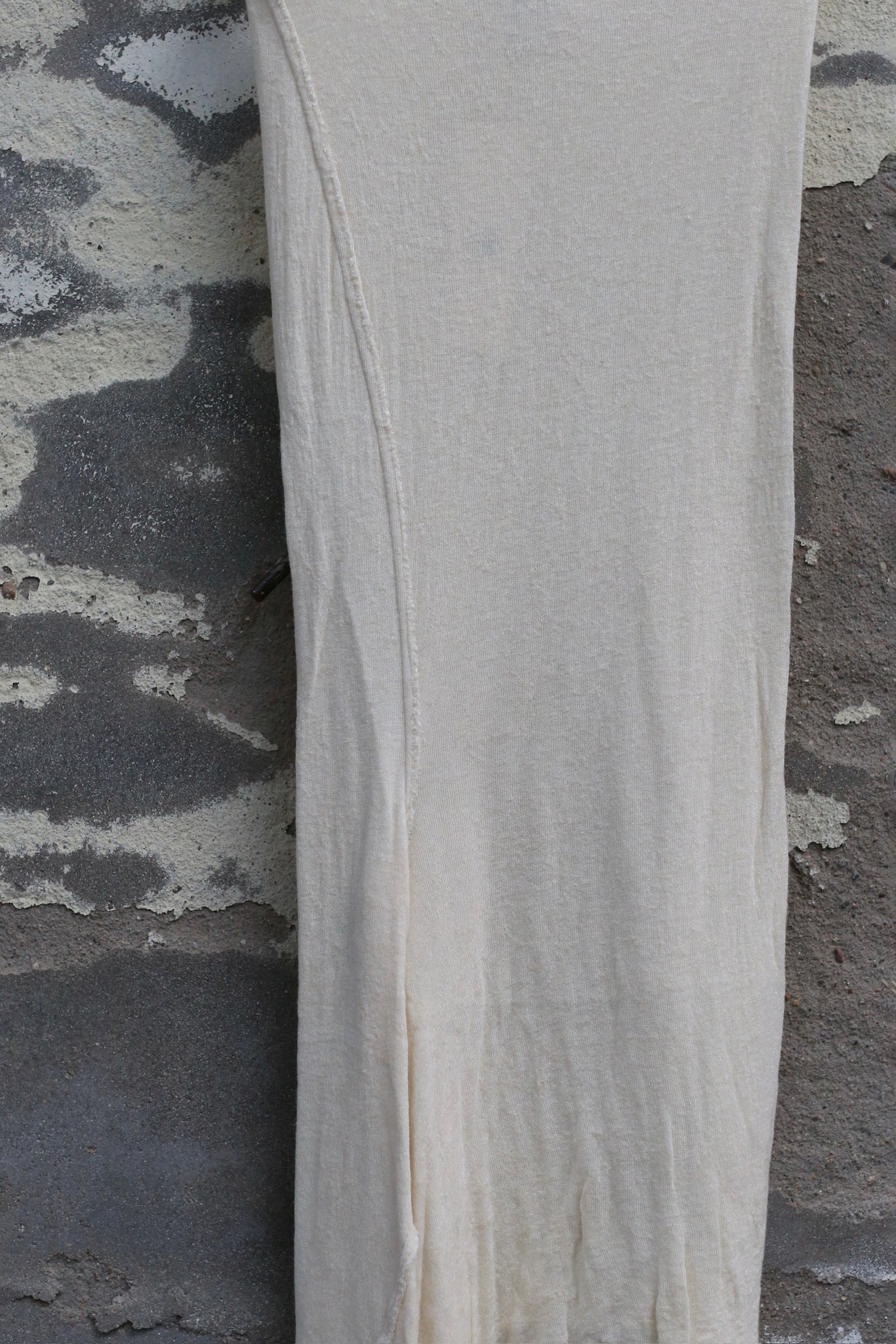 Marc Le Bihan 2802 Asymmetrical Skirt Collection, France, Handmade, MLB-2802-25AW-ECRU - Image 2
