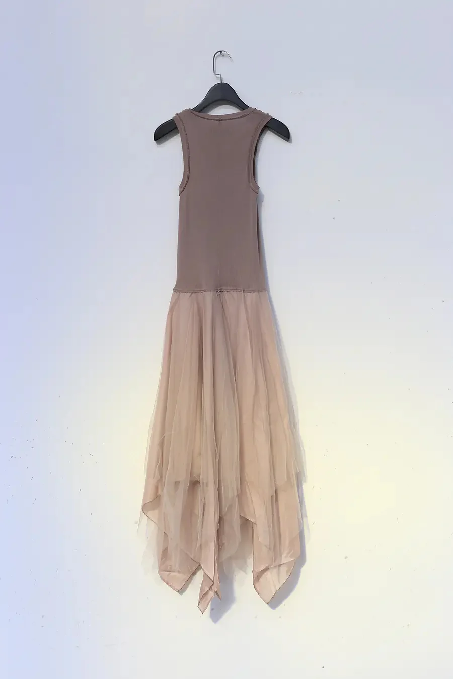 marc le bihan 2836 tank top dress Taupe - Image 5