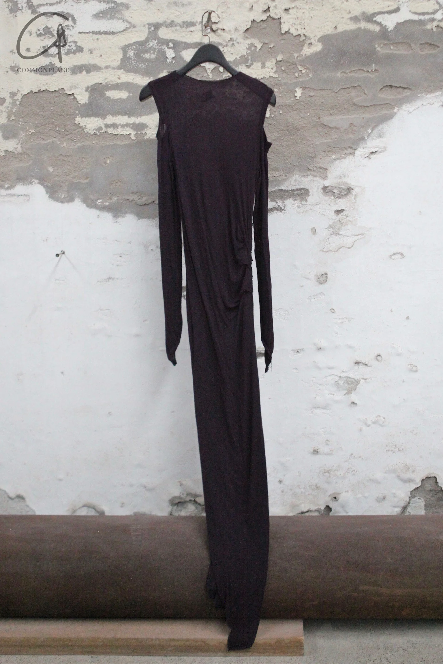 Marc Le Bihan 2842 Series Off-the-shoulder T-shirt Long-sleeved Dress MLB-2842-H23-24-WINDSOR - Image 4