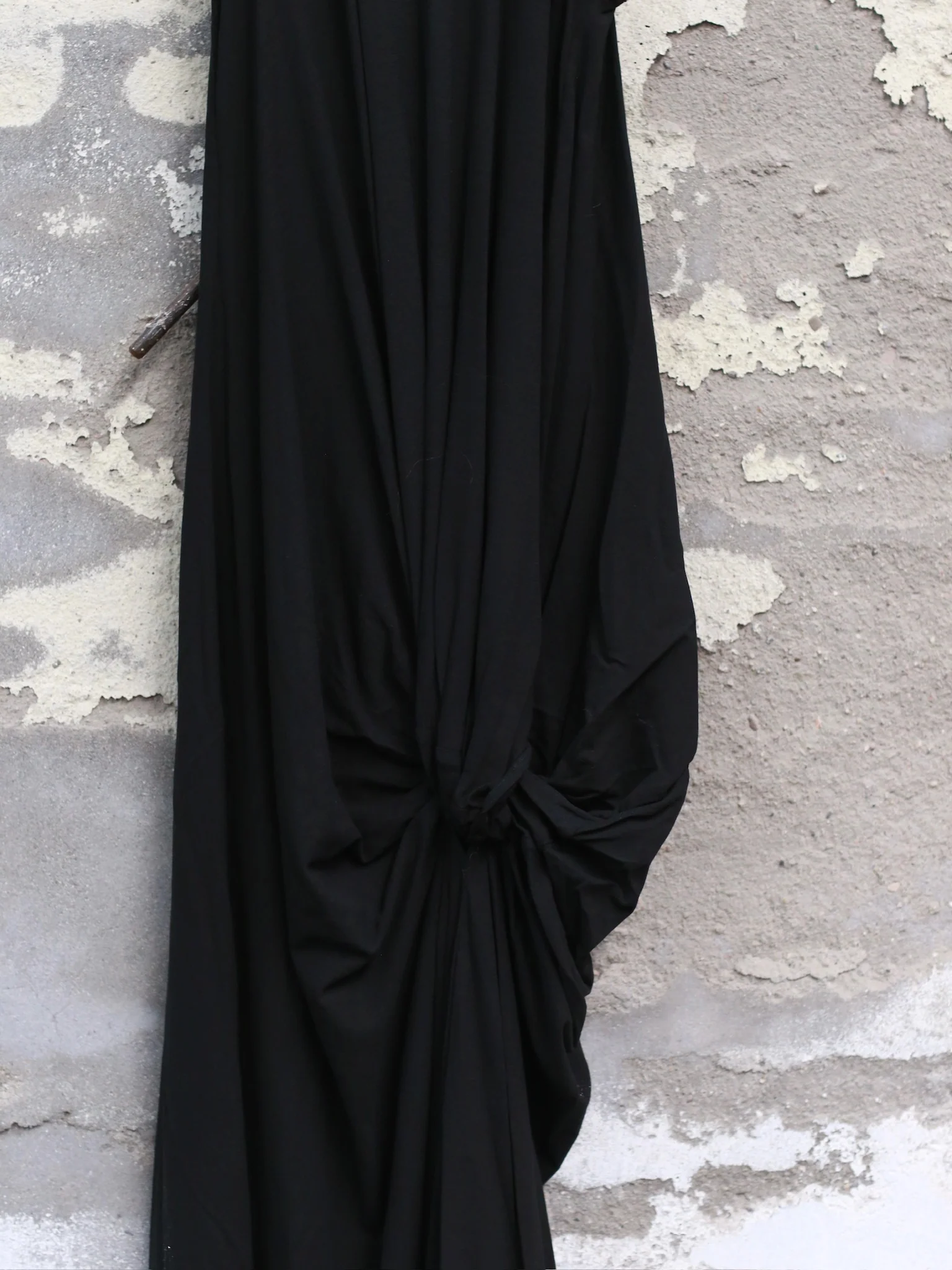 Marc Le Bihan 2891 Knotted Tank Dress MLB-2891-HEI Black - Image 8