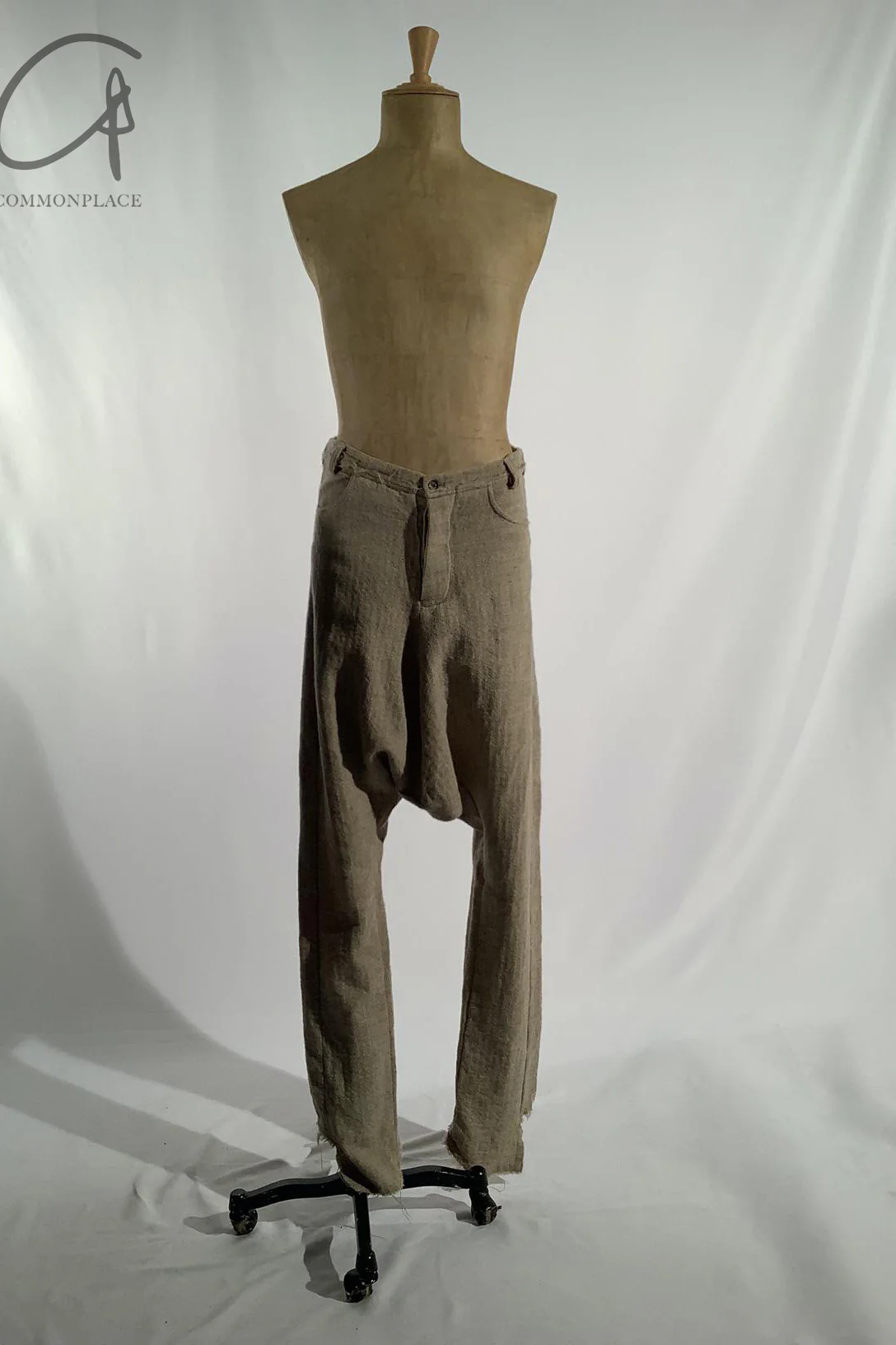 Marc le bihan deep crotch trousers 1440 gray - Image 5