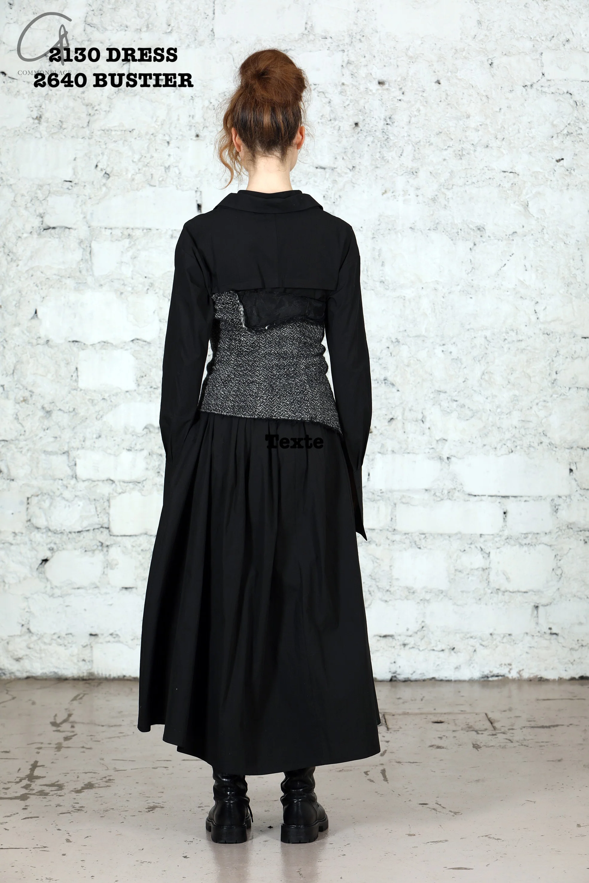 Marc le bihan double collar robe 2130 black - Image 26