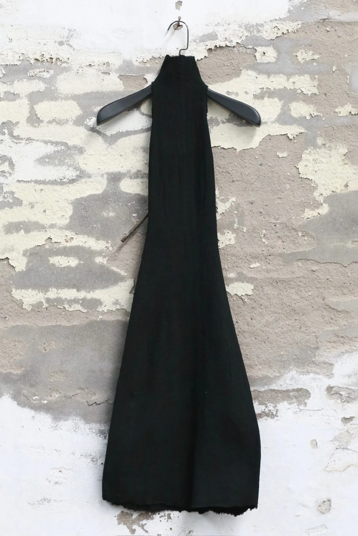 Marc Le Bihan Fall/Winter 2025 American Collar Straight Stretch Dress 21976 (France) MLB-21976-NOIR