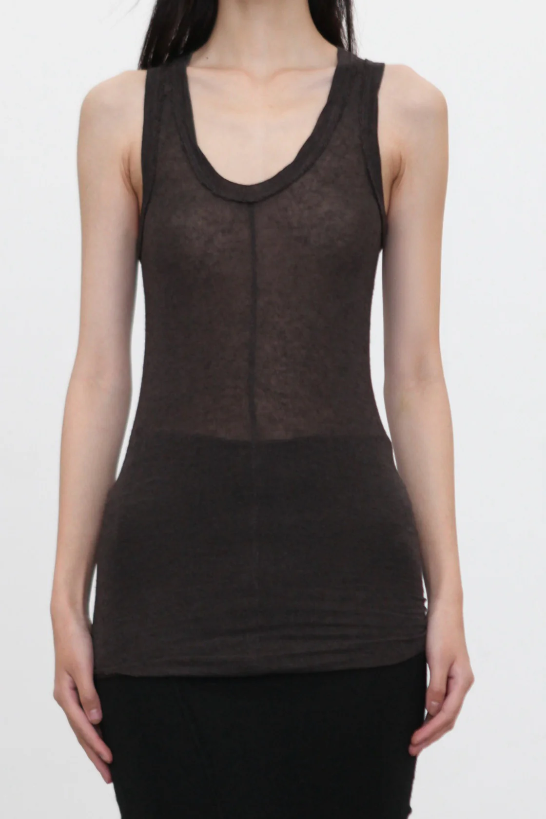 Marc Le Bihan Fall/Winter 2025 Center-stitched Vest Collection 2868 MLB-2868-MORO