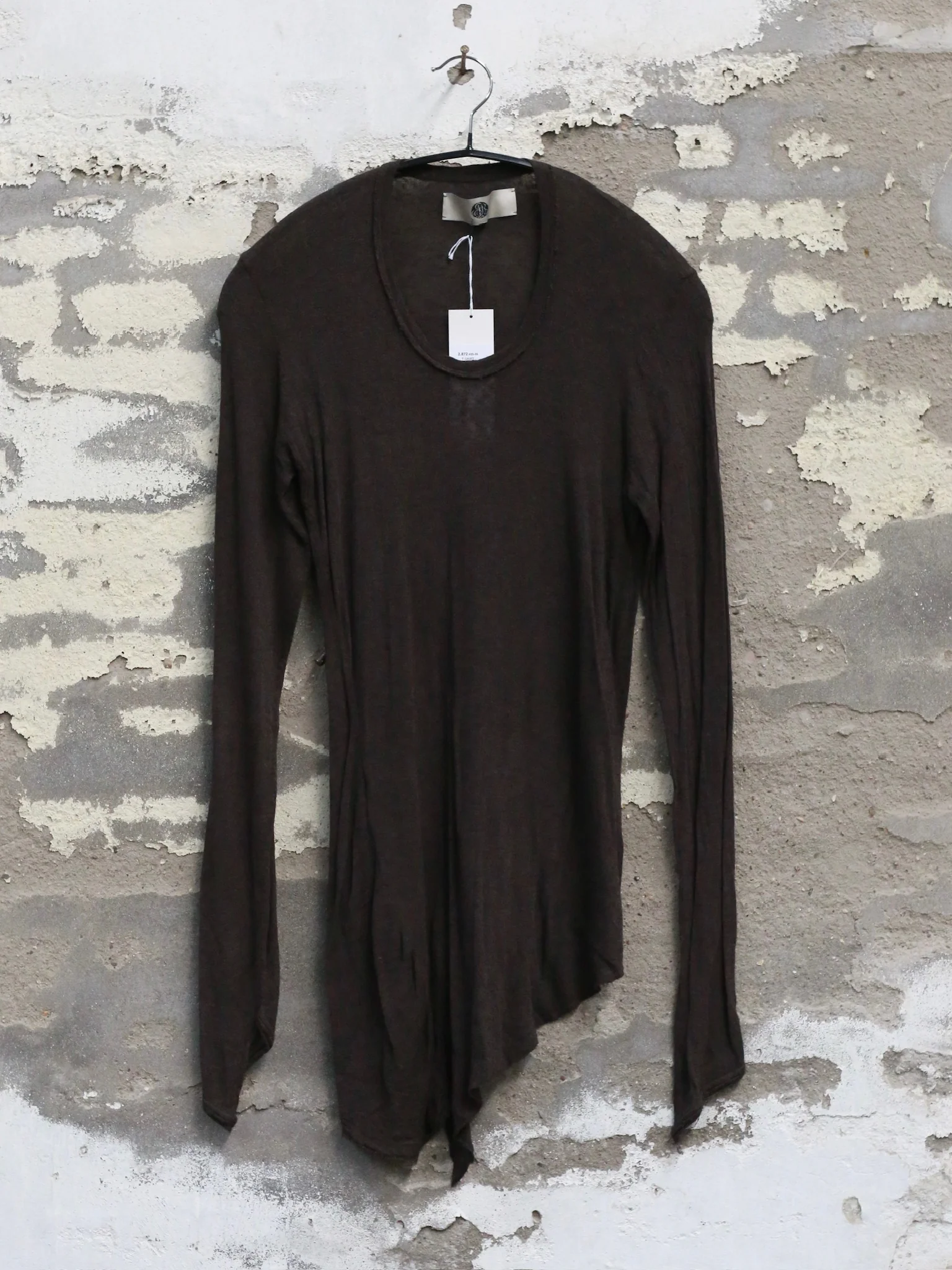 Marc Le Bihan Fall/Winter 2025 Rotary Stitching T-Shirt 2872 (France) MLB-2872-MORO - Image 4