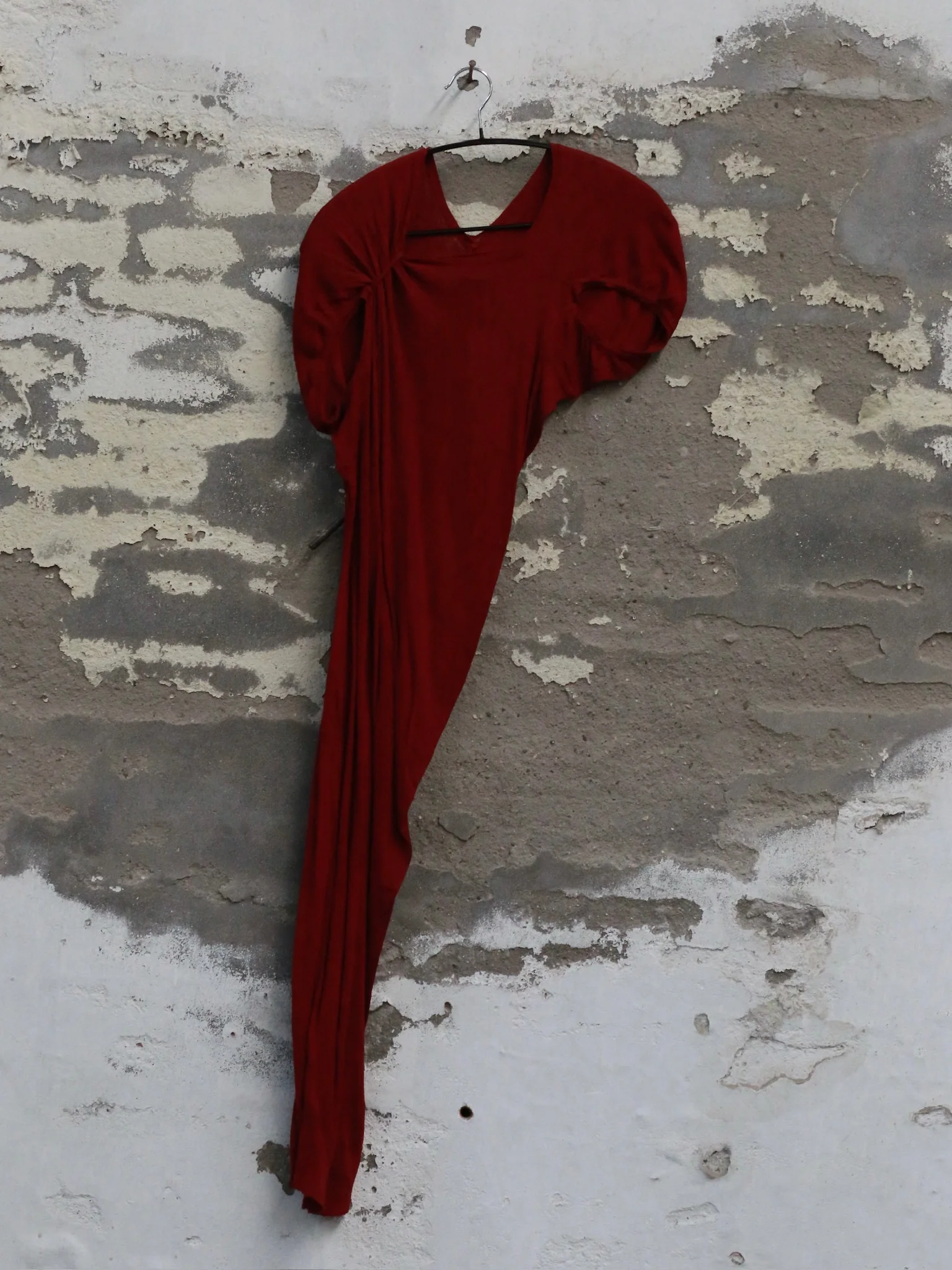 Marc Le Bihan Fall/Winter 2025 Short Off-Shoulder Dress MLB-2866-GUN - Image 5