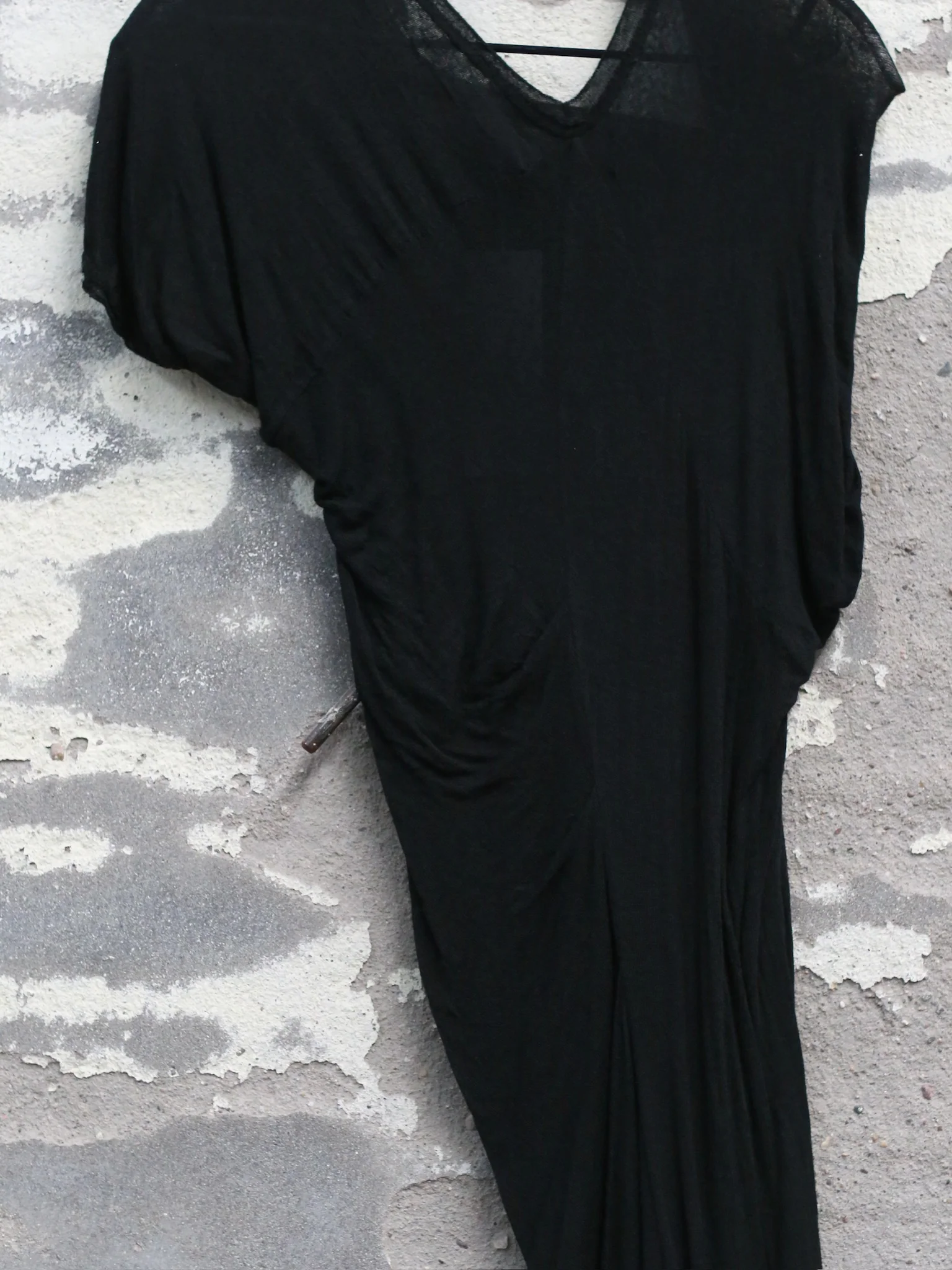 Marc Le Bihan Fall/Winter 2025 Short Off-Shoulder Dress MLB-2866-NOIR - Image 6