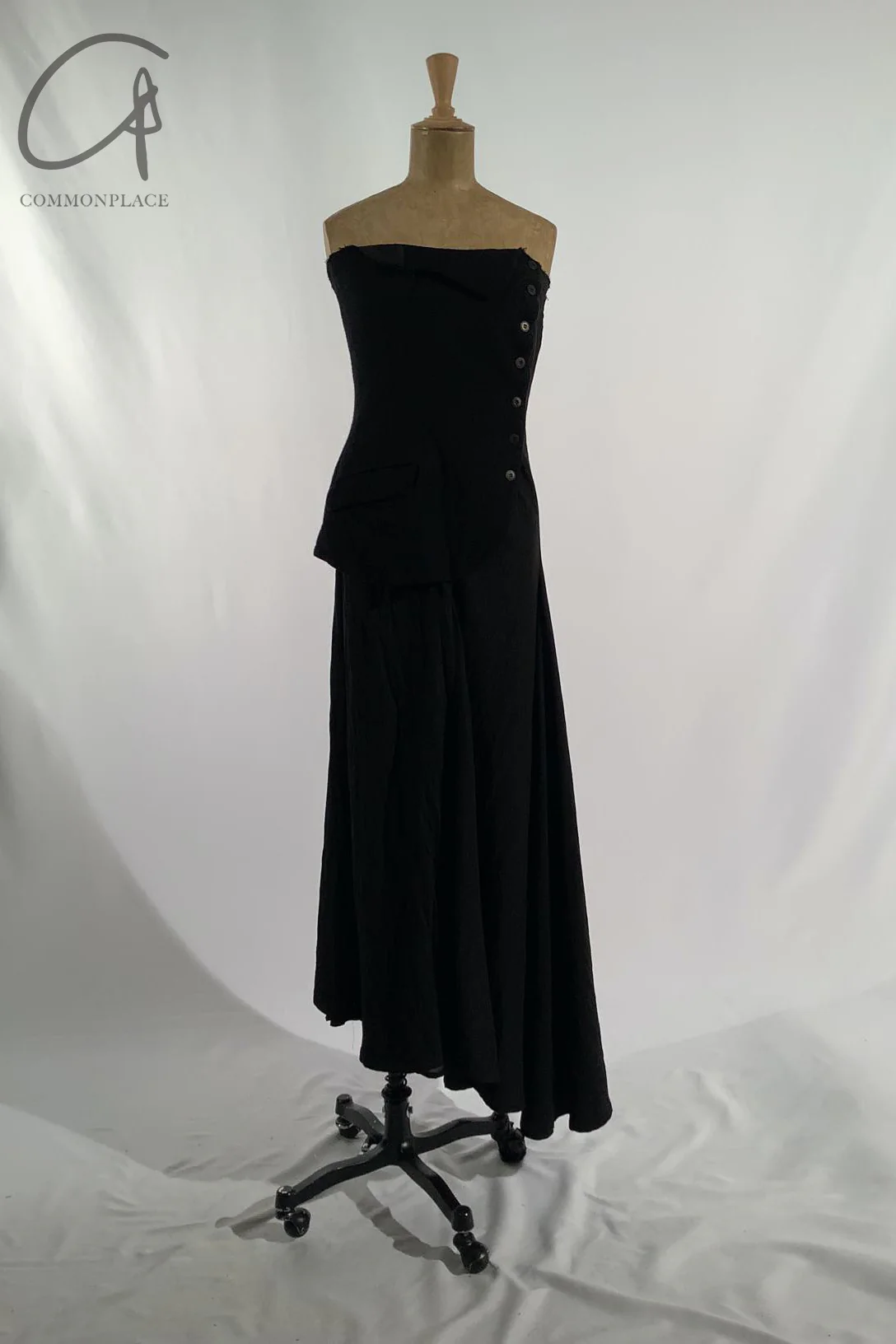 Marc le bihan half jacketless shoulder strap dress 2145 black - Image 11