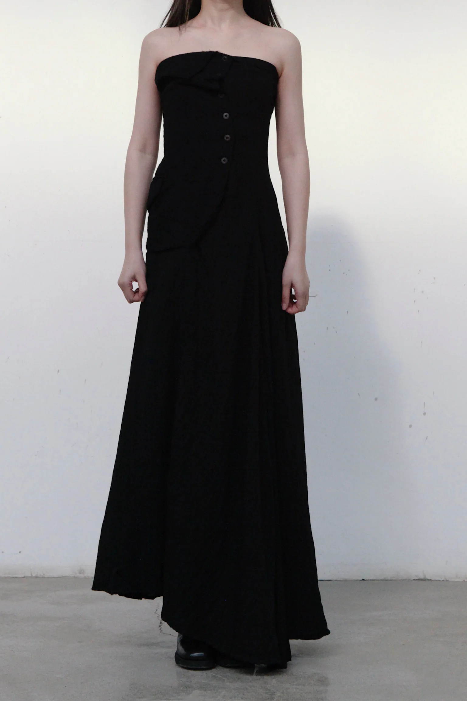 Marc le bihan half jacketless shoulder strap dress 2145 black - Image 4