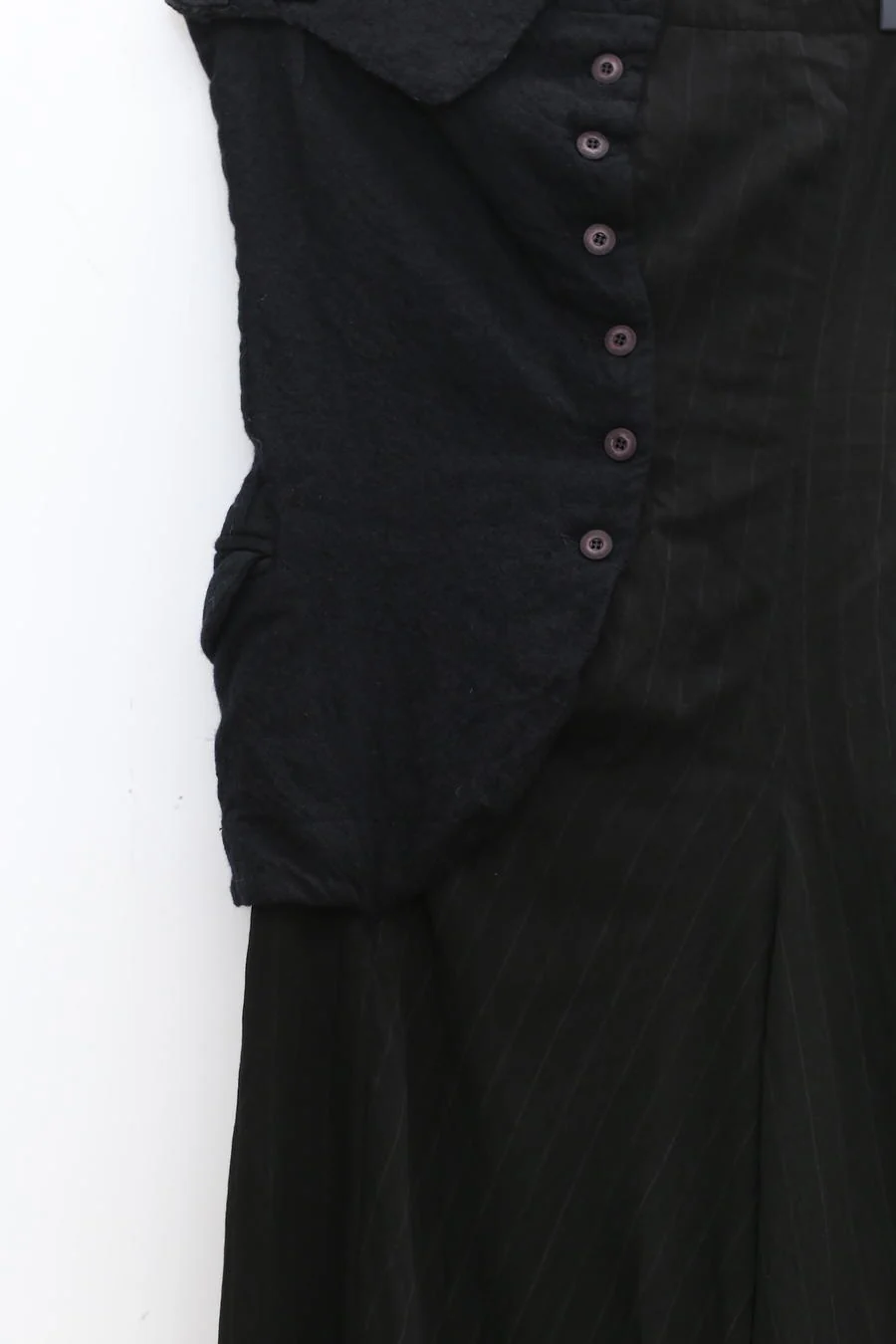 Marc le bihan half jacketless shoulder strap dress 2145 black - Image 7