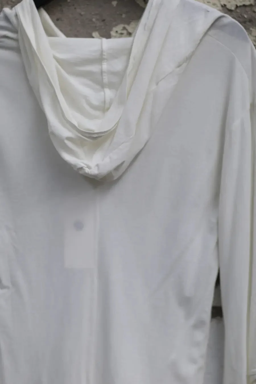 marc le bihan hooded T-shirt MLB-1879-BAI white - Image 3