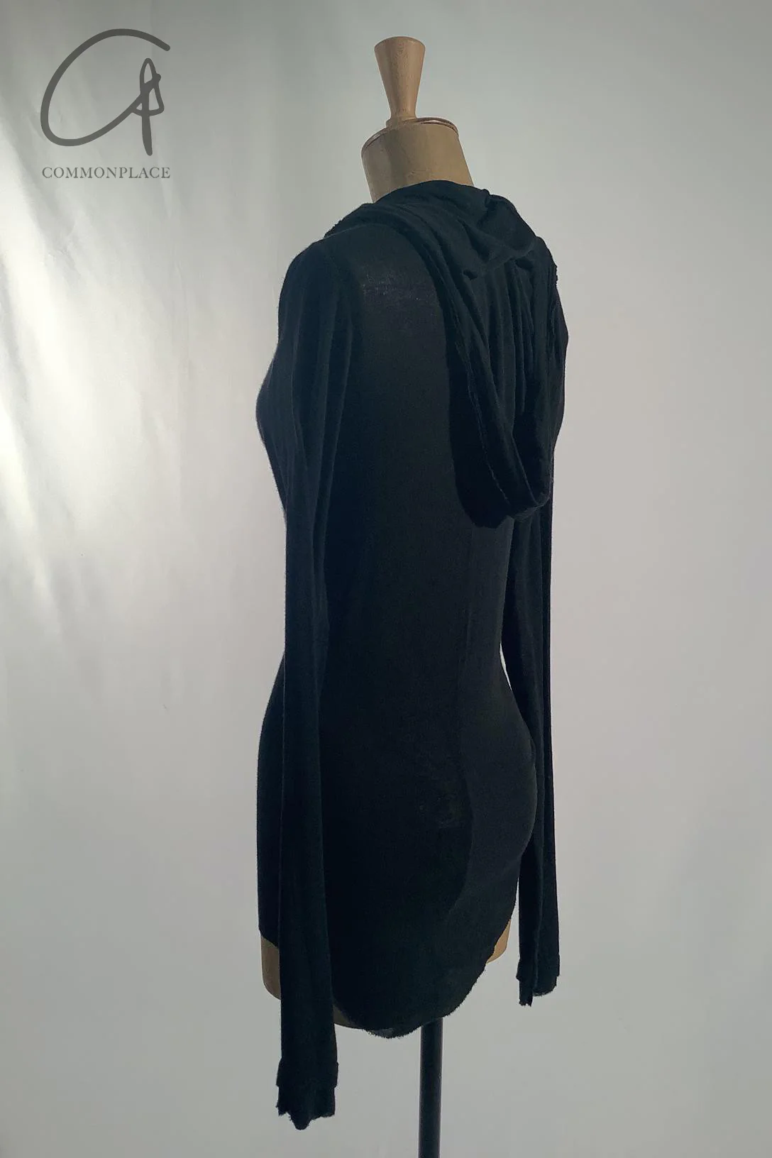 Marc le bihan hooded T -shirt 2880 black - Image 6