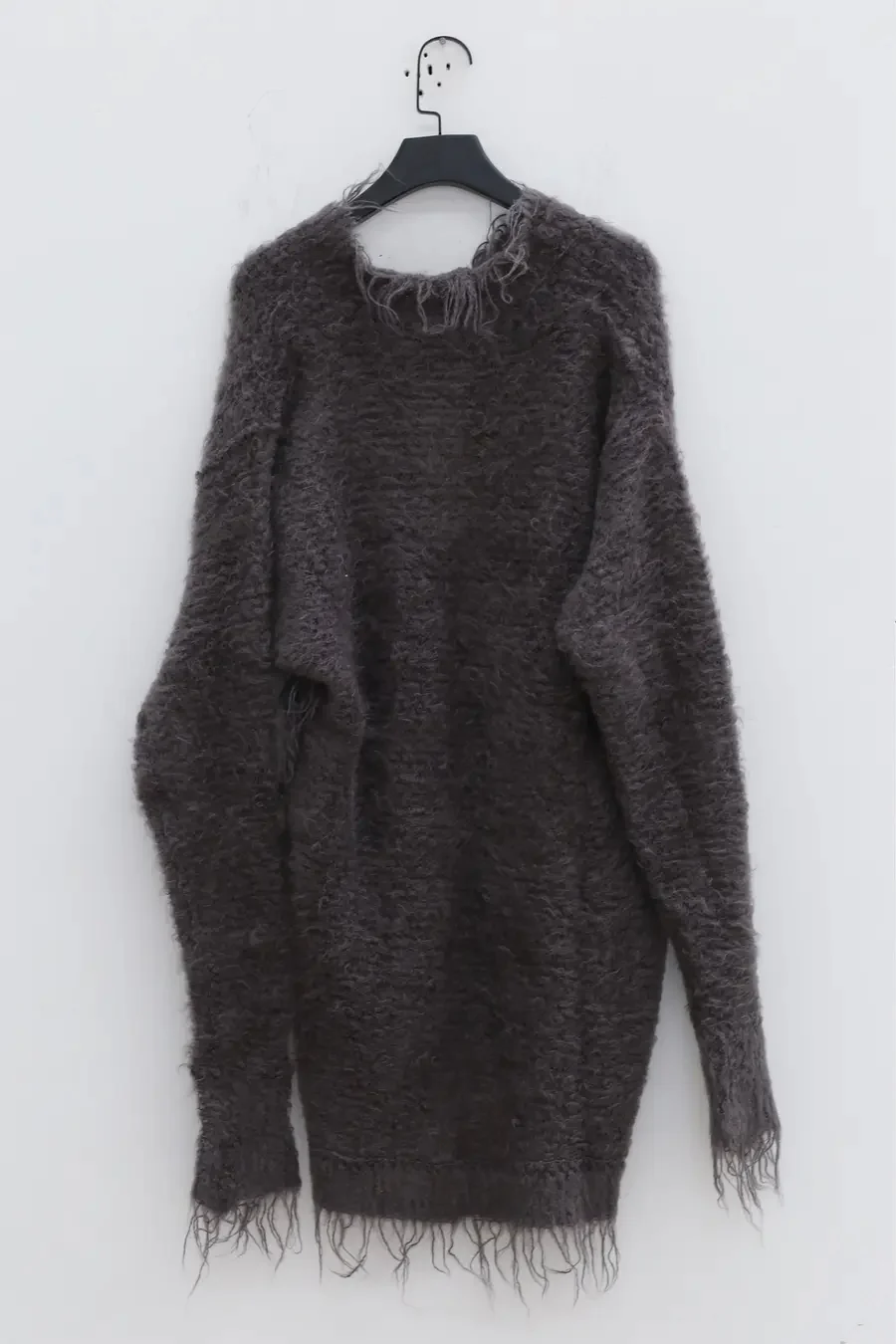 Marc Le Bihan 2705 Series Long Sleeve Golf Pullover Sweater France MLB-2705-HUI Grey - Image 4