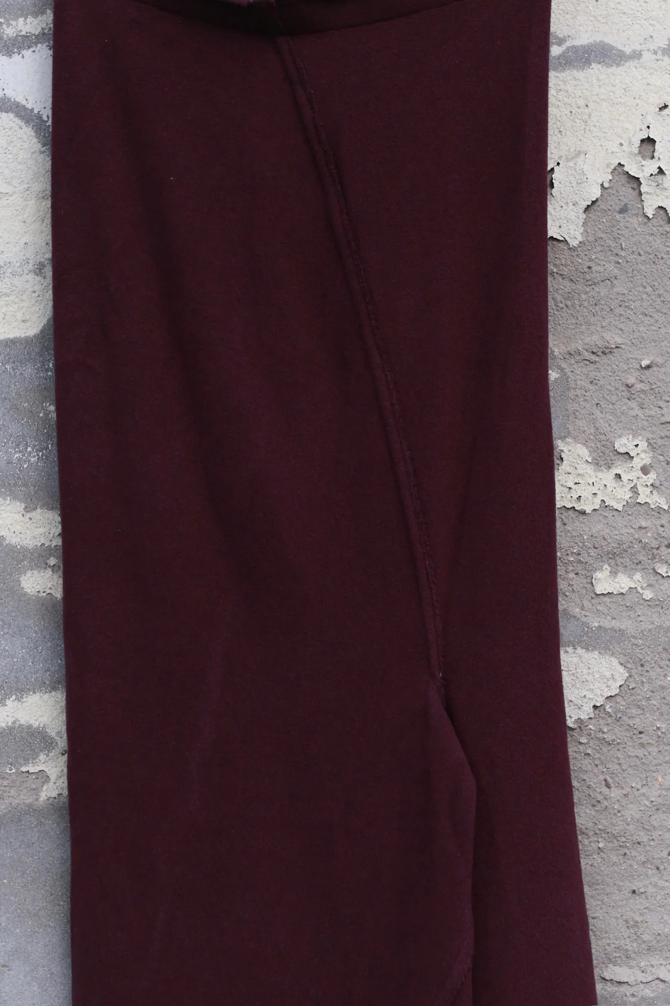 Marc Le Bihan Long mesh skirt 2752 series Cotton MLB-2752-clie de vin - Image 2