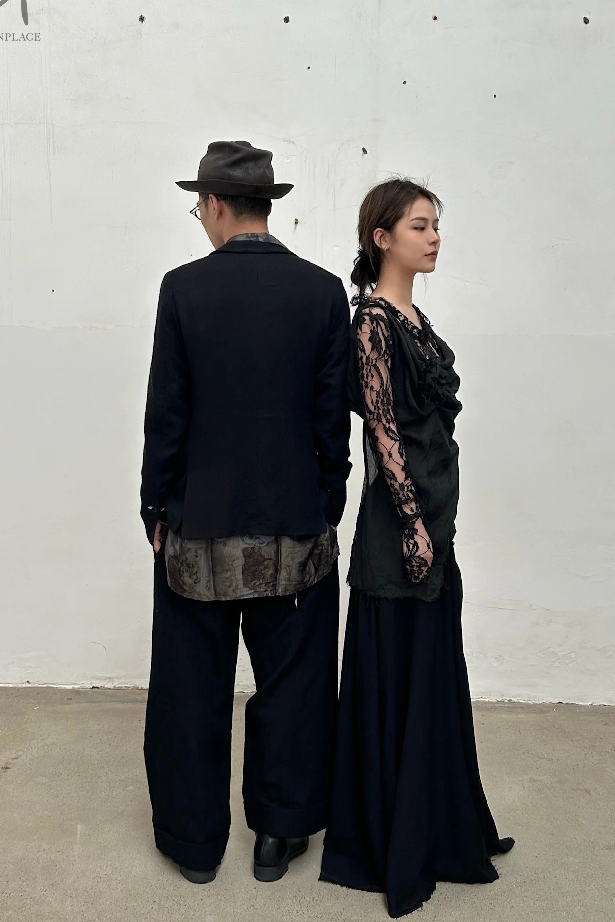 marc le bihan long skirt 2530 black - Image 19