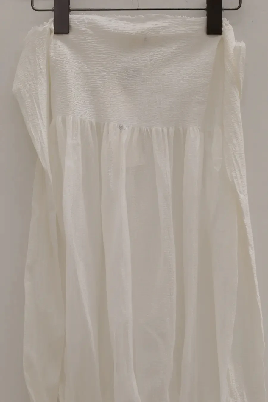 marc le bihan long sleeve off shoulder corset 26944-E21 WHITE - Image 11
