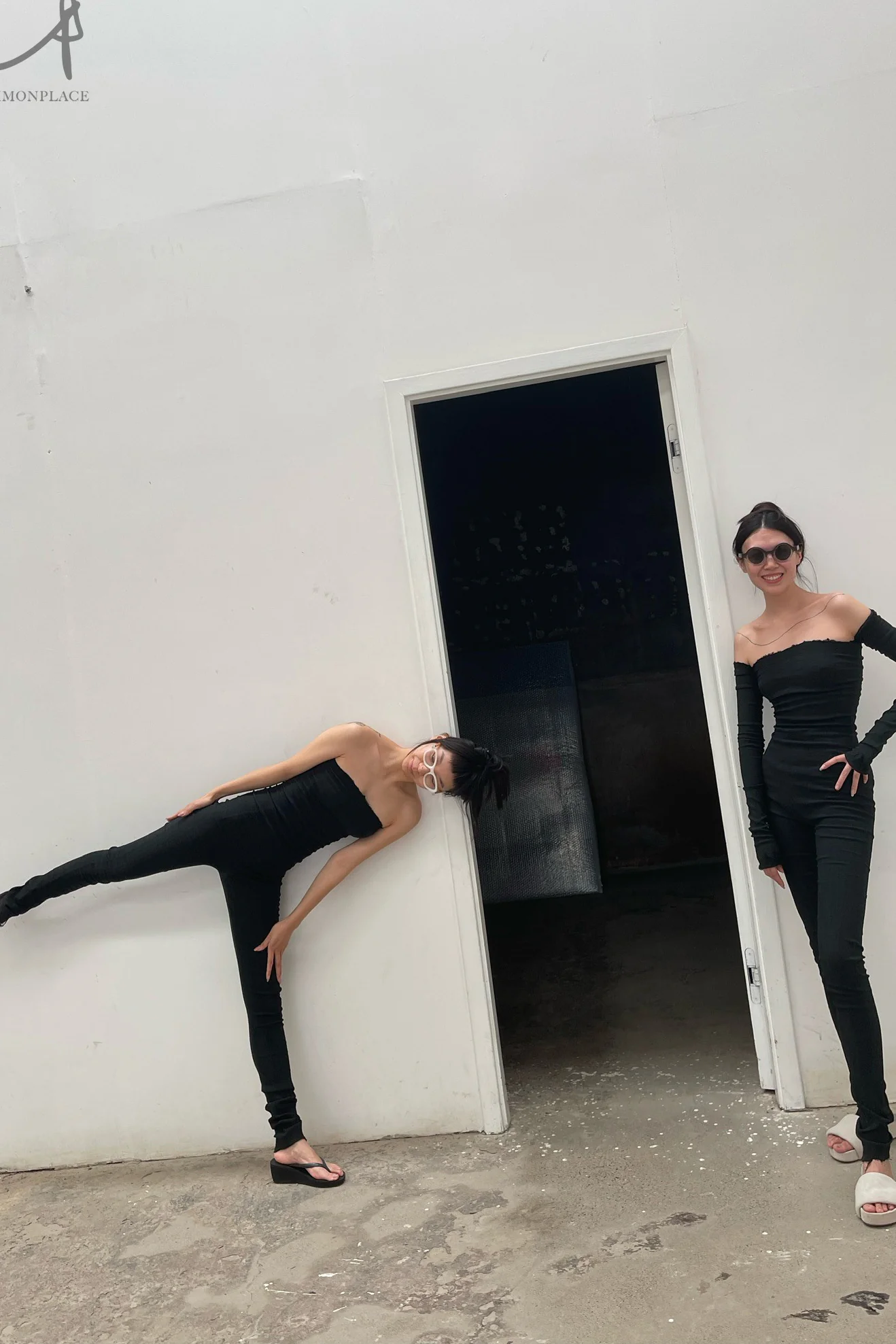 Marc Le Bihan stretch bodysuit collection 10 meters of silk shrunk Handmade in France MLB-24906-HEI Long sleeve off-the-shoulder jumpsuit 24906-E21 PMLB2 - Image 9