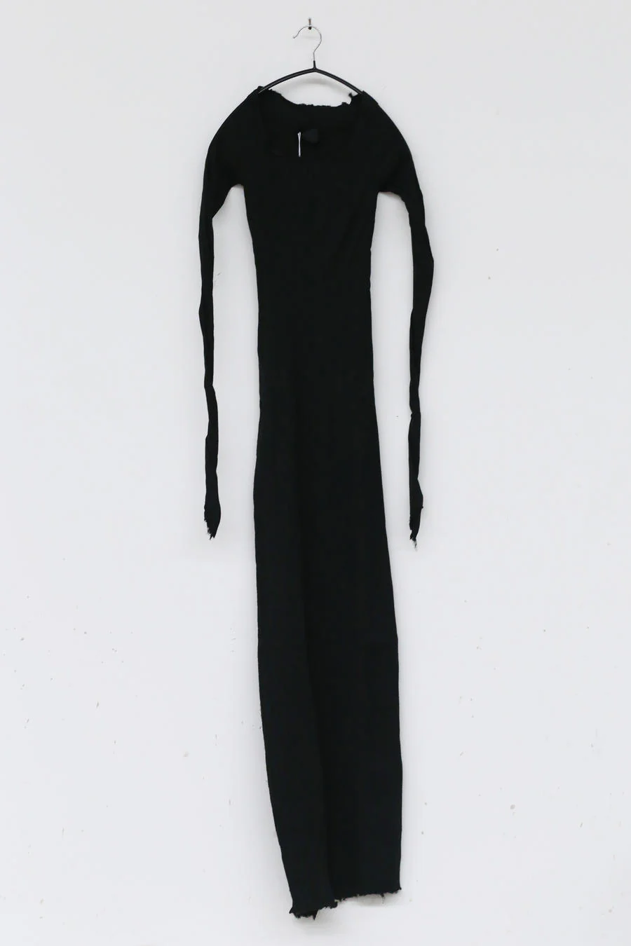Marc Le Bihan 21915 Silk Shrinkage Stretch One-Piece Dress Collection French High-Level Handmade MLB-21916-HEI Black PMLB4 - Image 2