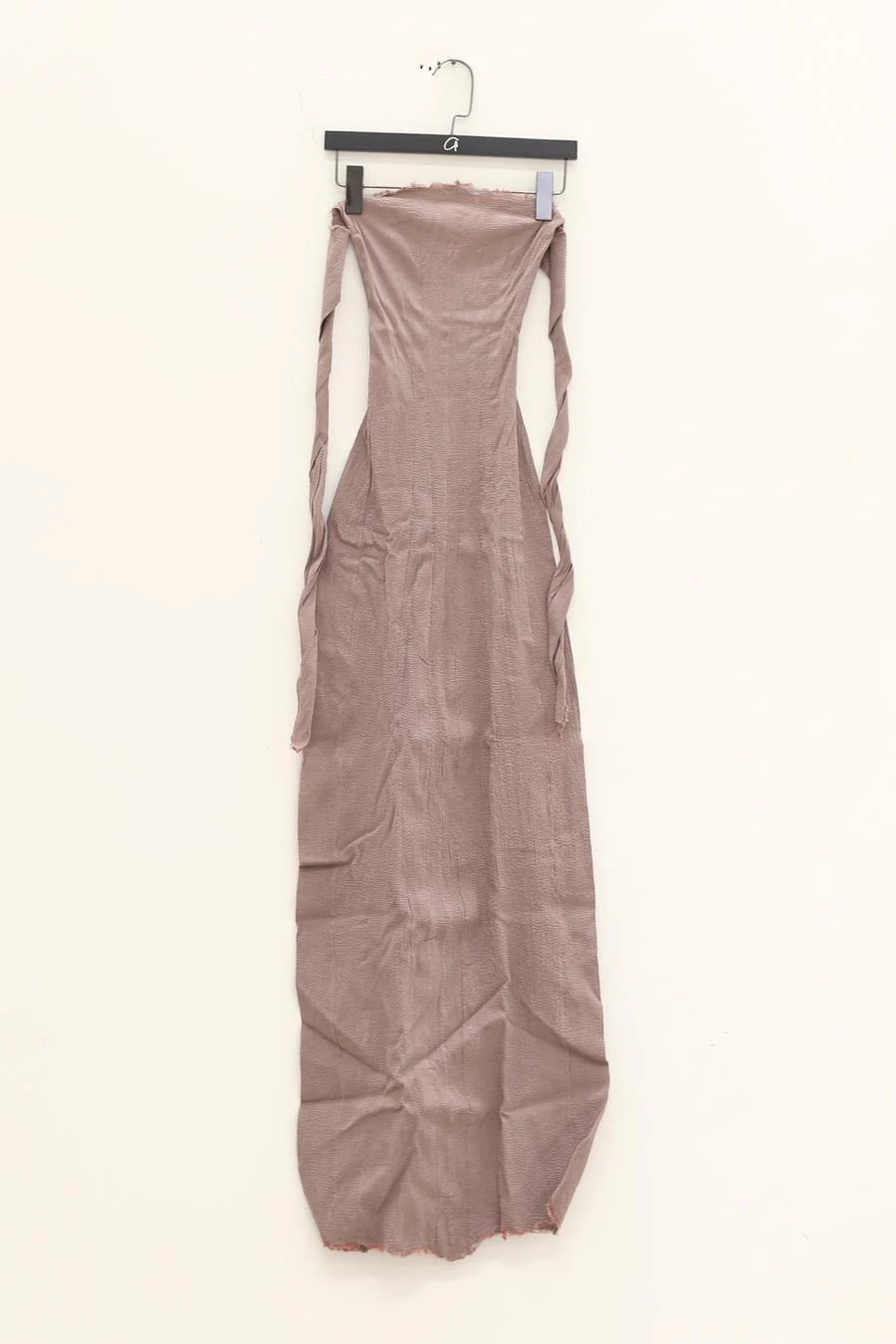 Marc Le Bihan 21915 Silk Shrinkage Stretch One-Piece Dress Collection French High-Level Handmade MLB-21943-JMM VIEUX ROSE Old Rose PMLB4 - Image 5