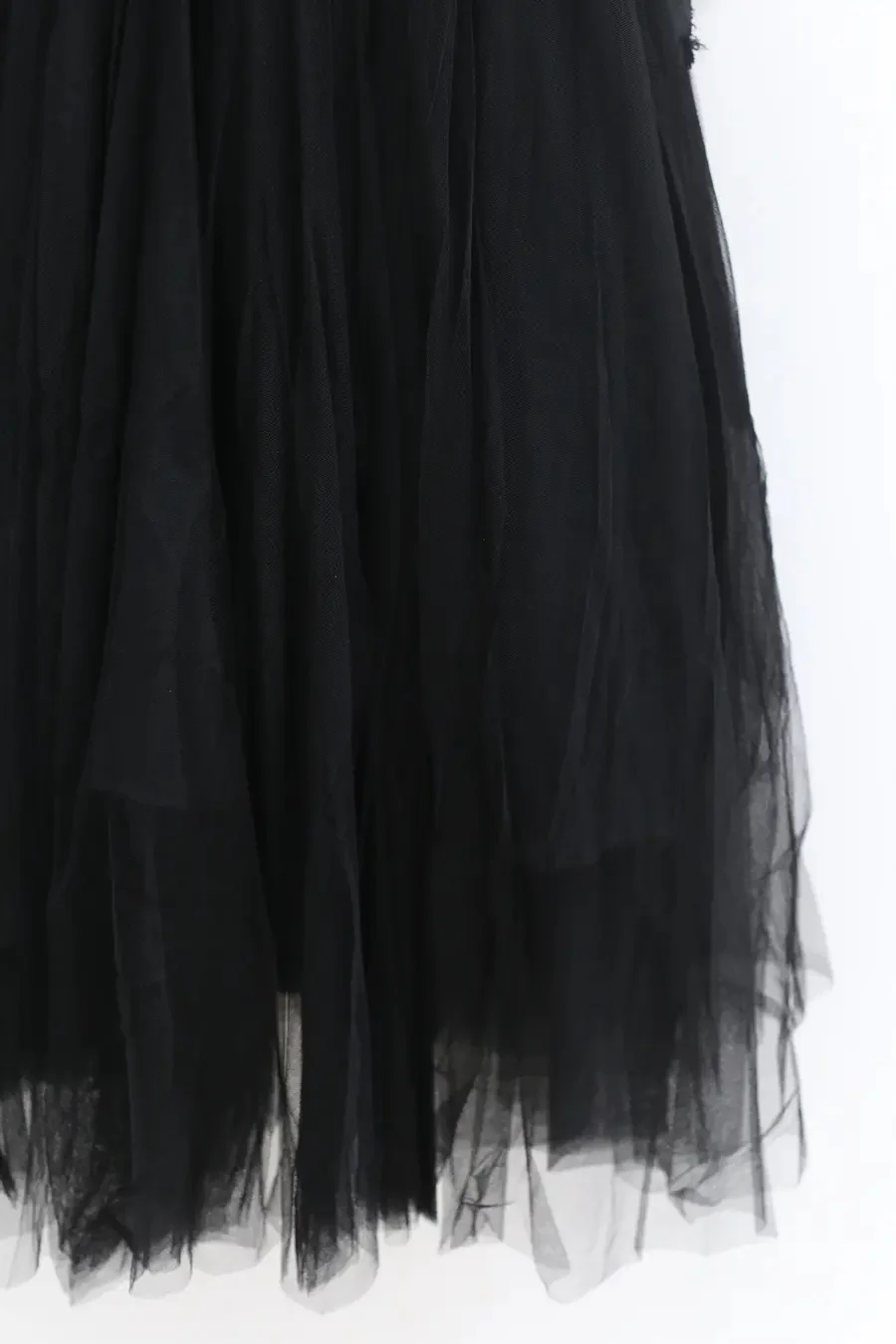marc le bihan off shoulder long sleeve dress 21973 E23 black - Image 6