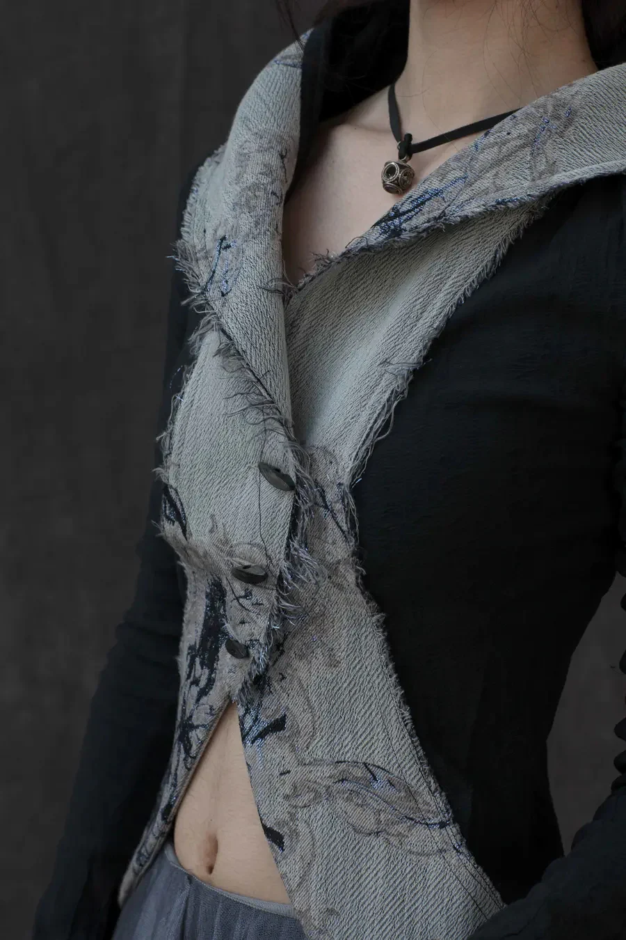 MARC LE BIHAN (patterned stretch jacket) 22907 - Image 4