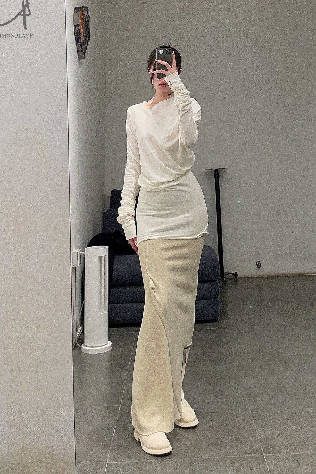 Marc le bihan round neck T -shirt 2897 white - Image 20