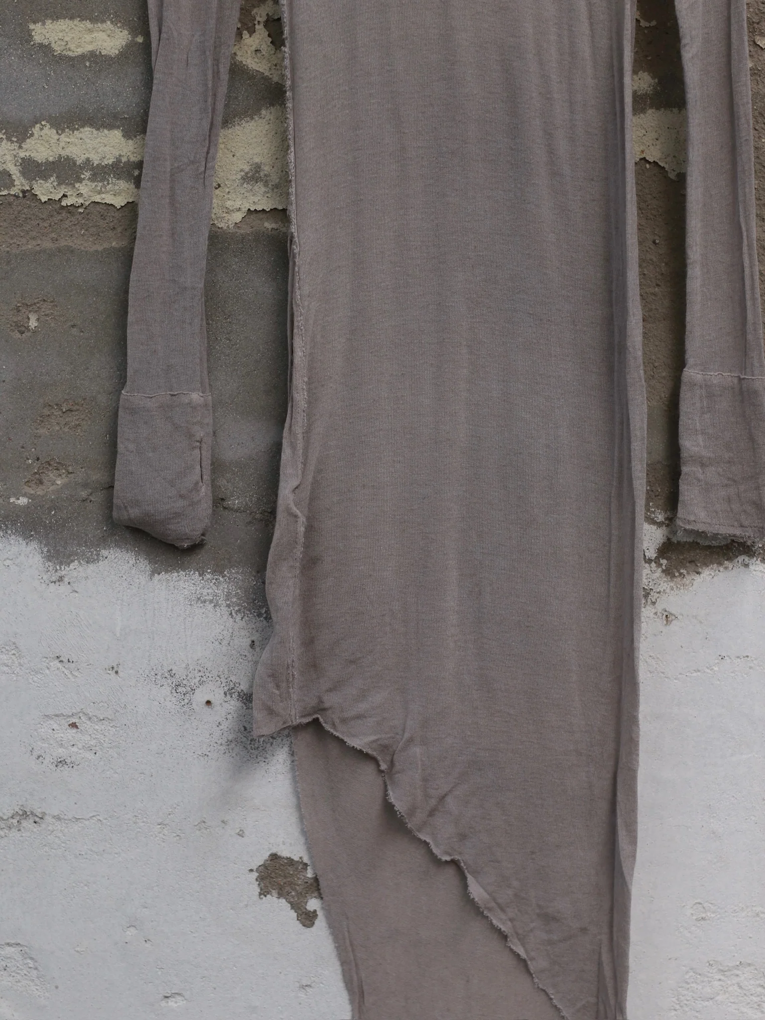 Marc Le Bihan Short Kimono T-shirt Dress 2870 2871 MLB-2870-H23-PERLE GREY - Image 8