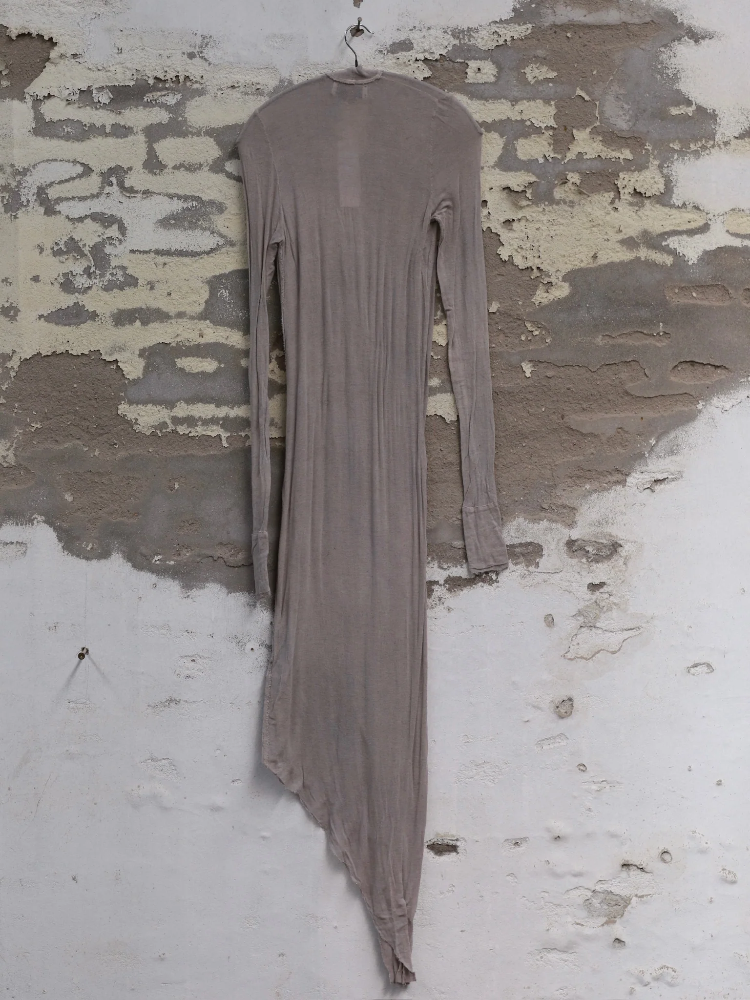 Marc Le Bihan Short Kimono T-shirt Dress 2870 2871 MLB-2871-H23-PERLE GREY (2870-H23) - Image 4