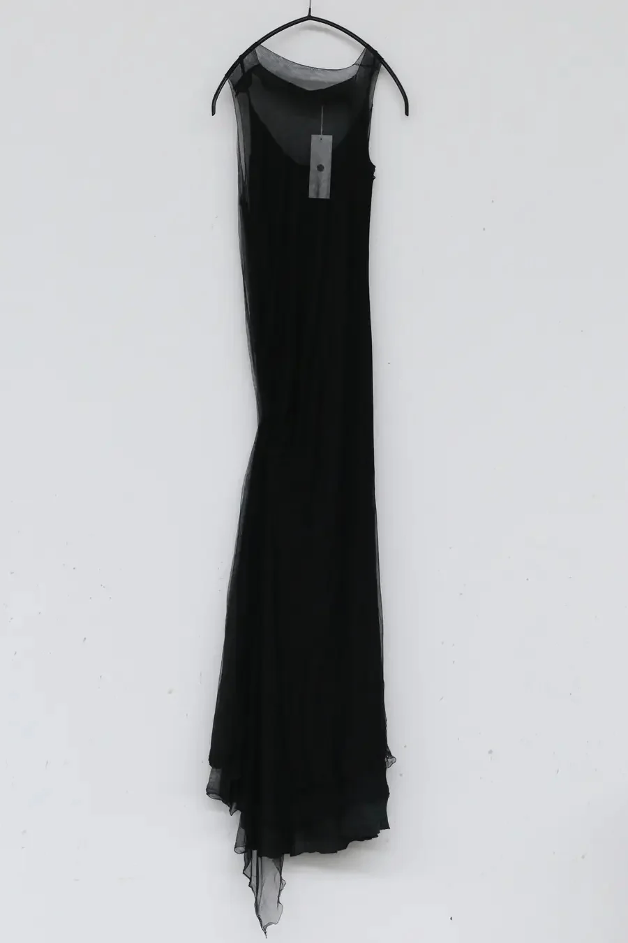 Marc le bihan silk dress (two-piece suit) 21008-E21 BLACK - Image 5