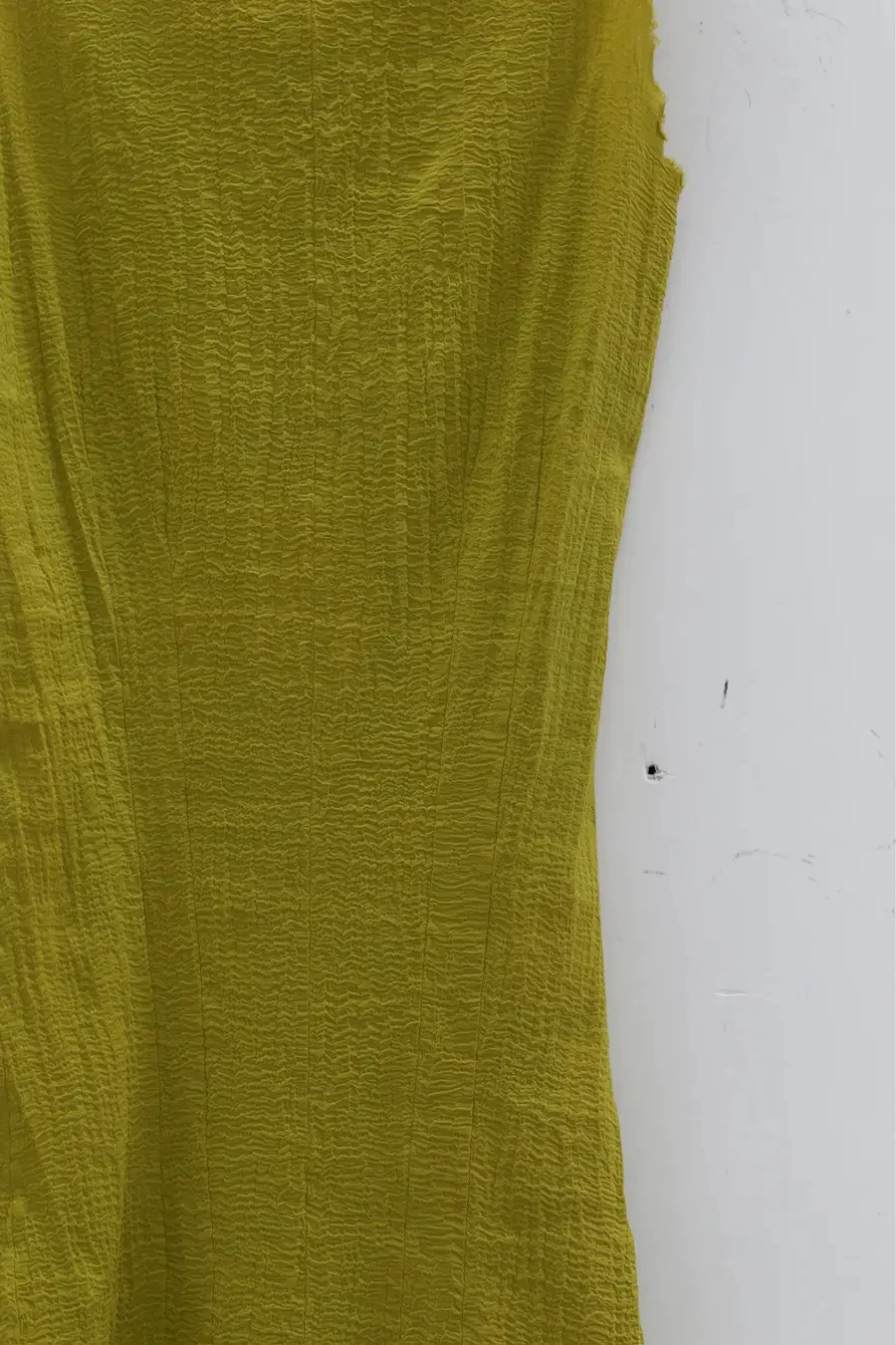 Marc Le Bihan Silk Shrink Stretch Sleeveless Dress 21967 Collection France MLB-21967 E23-ANIS - Image 5