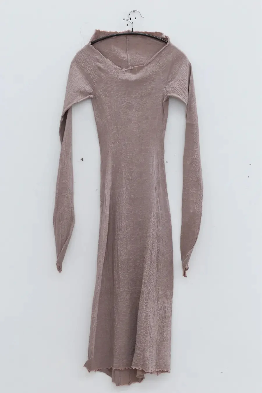 marc le bihan slim fit stretch dress 21966 E23 ROSE ANCIEN - Image 4