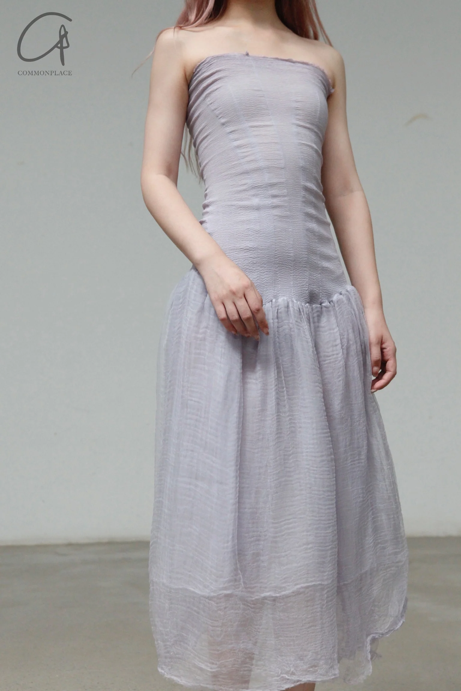 marc le bihan strapless dress 21924 ORCHIDEE（21925 ） - Image 2