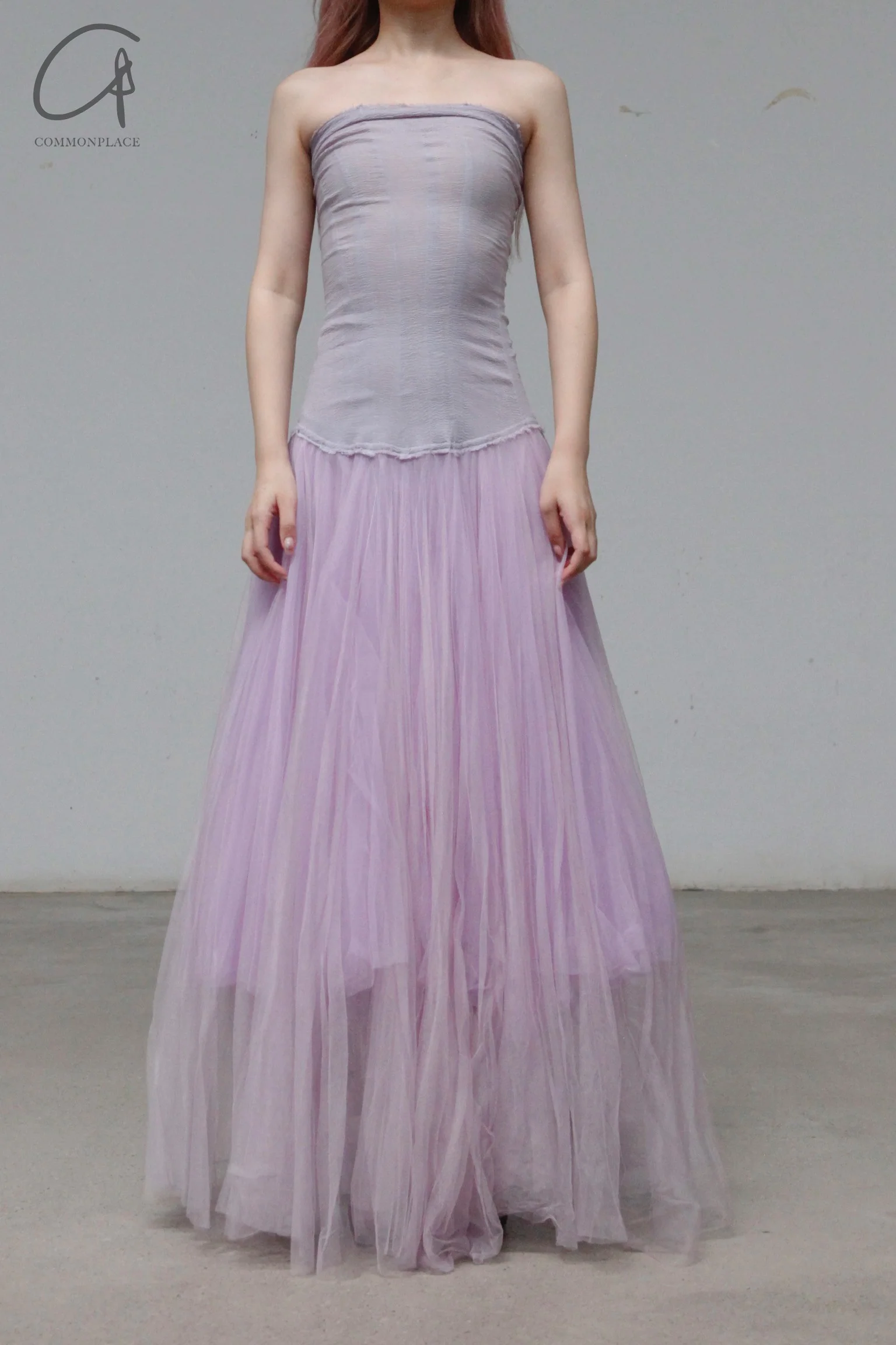 marc le bihan strapless dress 21930 ORCHIDEE - Image 8
