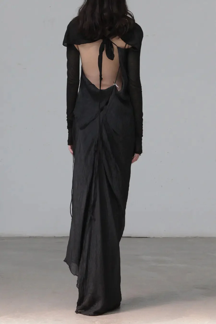 Marc Le Bihan Slip Dress 2170 France MLB-2170-NOIR - Image 5