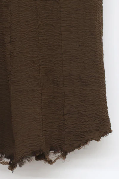 Marc Le Bihan 10-meter silk shrink elastic stretch tube top 26917 series France MLB-26917-SHENHE dark brown - Image 2