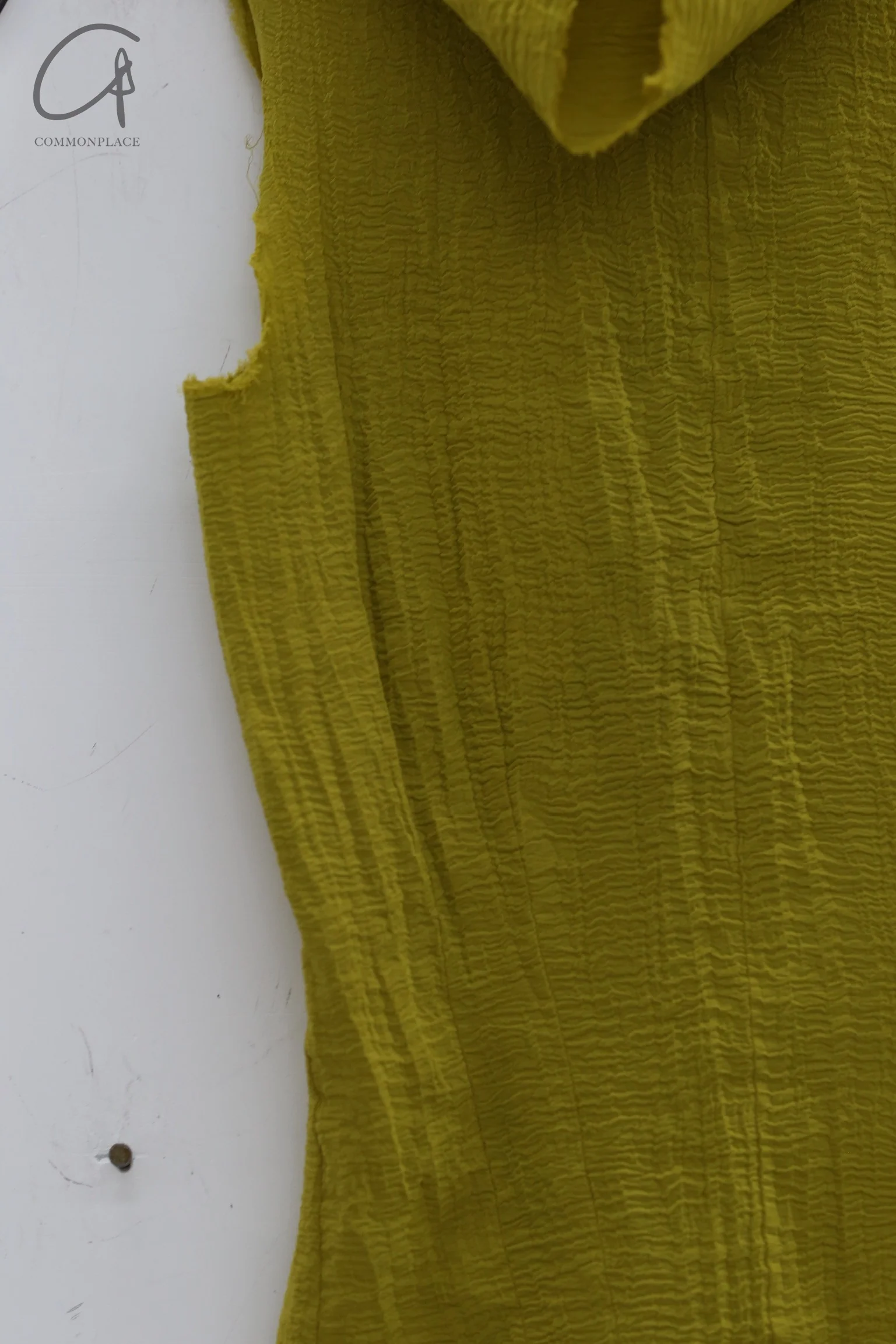 Marc Le Bihan Silk Shrink Turtleneck Top 26951 Series MLB-26951 E23-ANIS 26951 E23 - Image 2