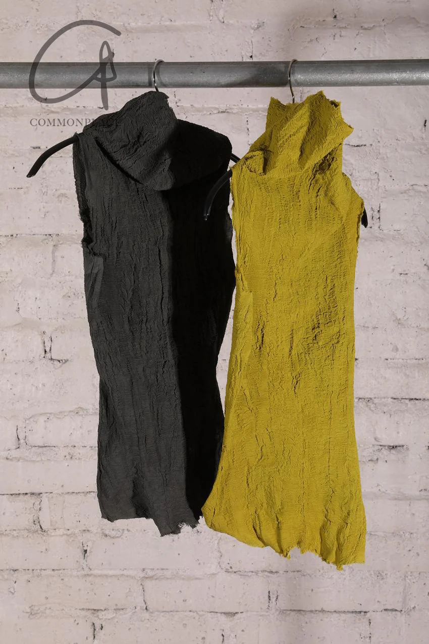 Marc Le Bihan Silk Shrink Turtleneck Top 26951 Series MLB-26951 E23-ANIS 26951 E23 - Image 5